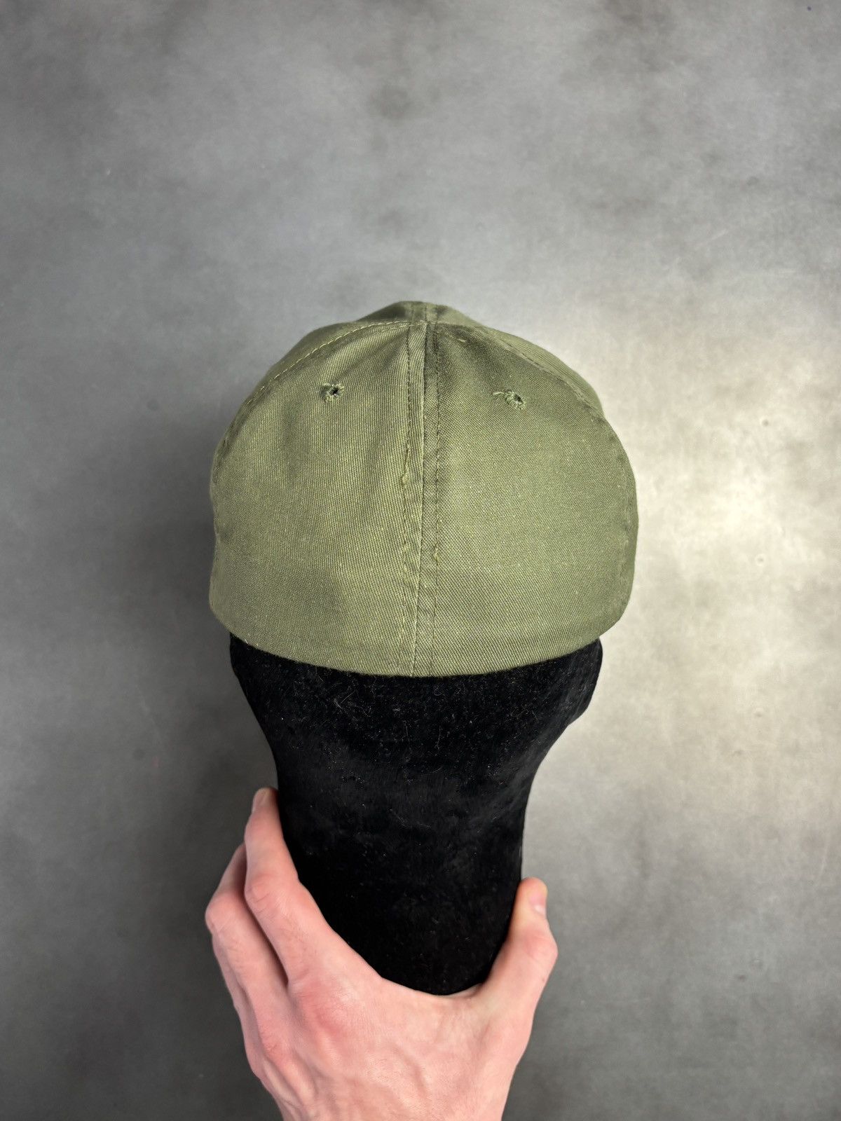 Vintage 1970s Vintage Army Hat Hot Weather Field Cap OG-107 Vietnam Size ONE SIZE - 7 Thumbnail