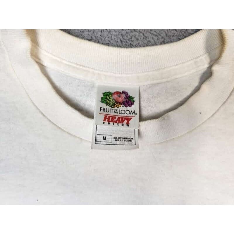 Fruit Of The Loom VINTAGE USMC Shirt Adult Womens Medium White Marine Wife Size US M / EU 48-50 / 2 - 3 Thumbnail
