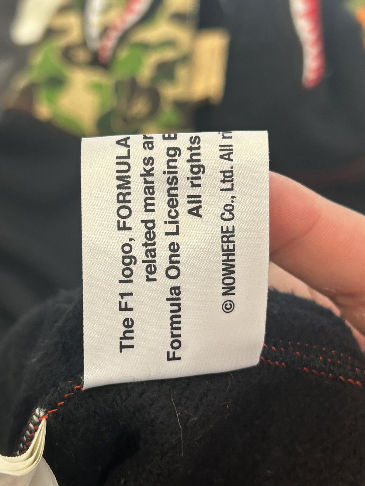 Bape Bape x F1 shark hoodie full zip black Size US XL / EU 56 / 4 - 17 Thumbnail
