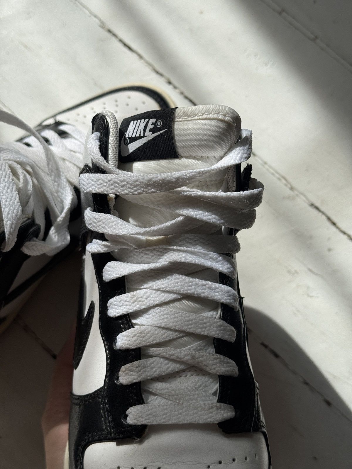 Nike VINTAGE NIKE BECKETT HIGH PLATFORM SNEAKERS SHOES Size US 6.5 / IT 36.5 - 7 Thumbnail
