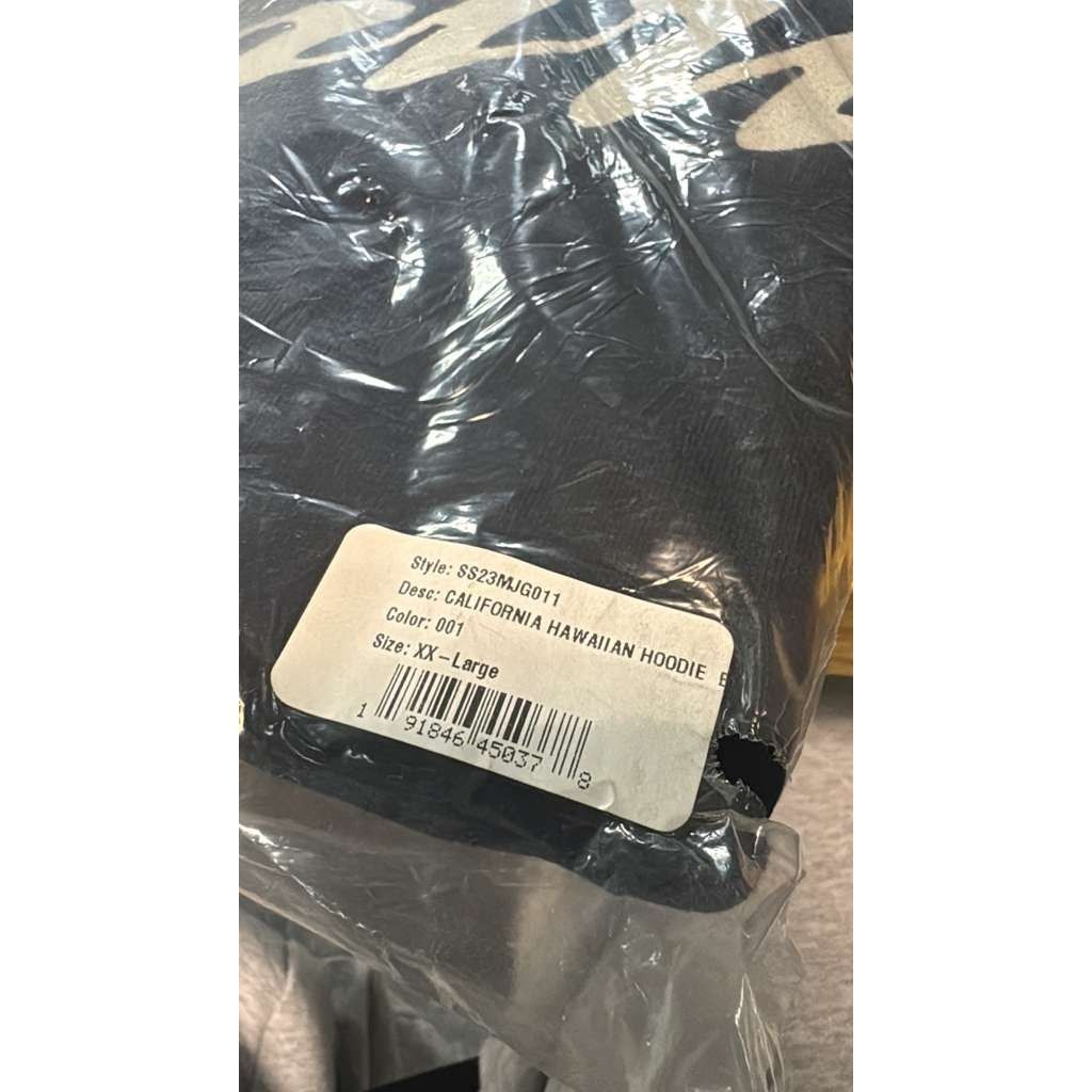 Amiri o1rshd1 California Hawaiian Hoodie in Black 2XL Size US XXL / EU 58 / 5 - 15 Thumbnail