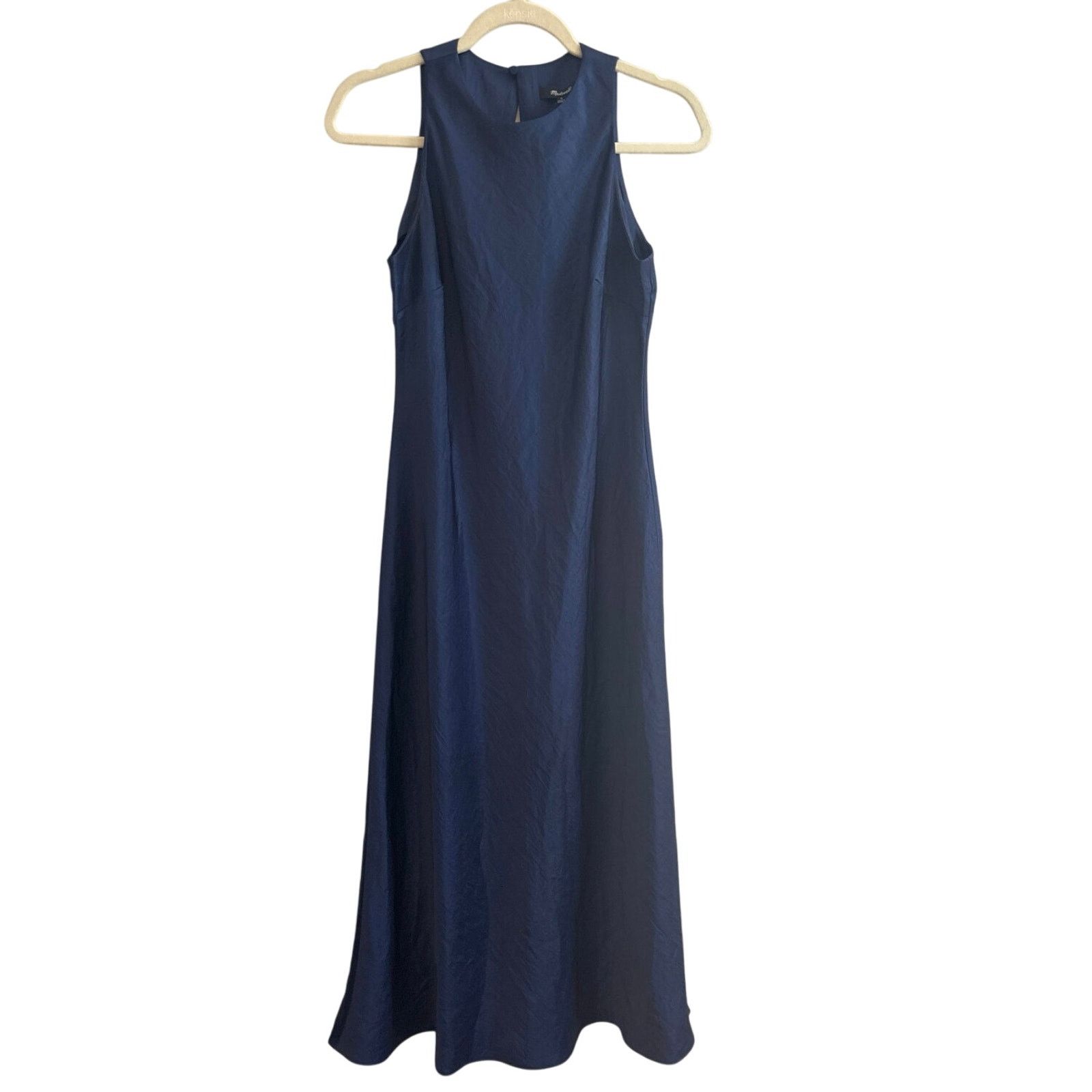 Madewell NWT Madewell Sleeveless Midi Dress Deep Cobalt Blue Size 0 Size XS / US 0-2 / IT 36-38 - 5 Thumbnail