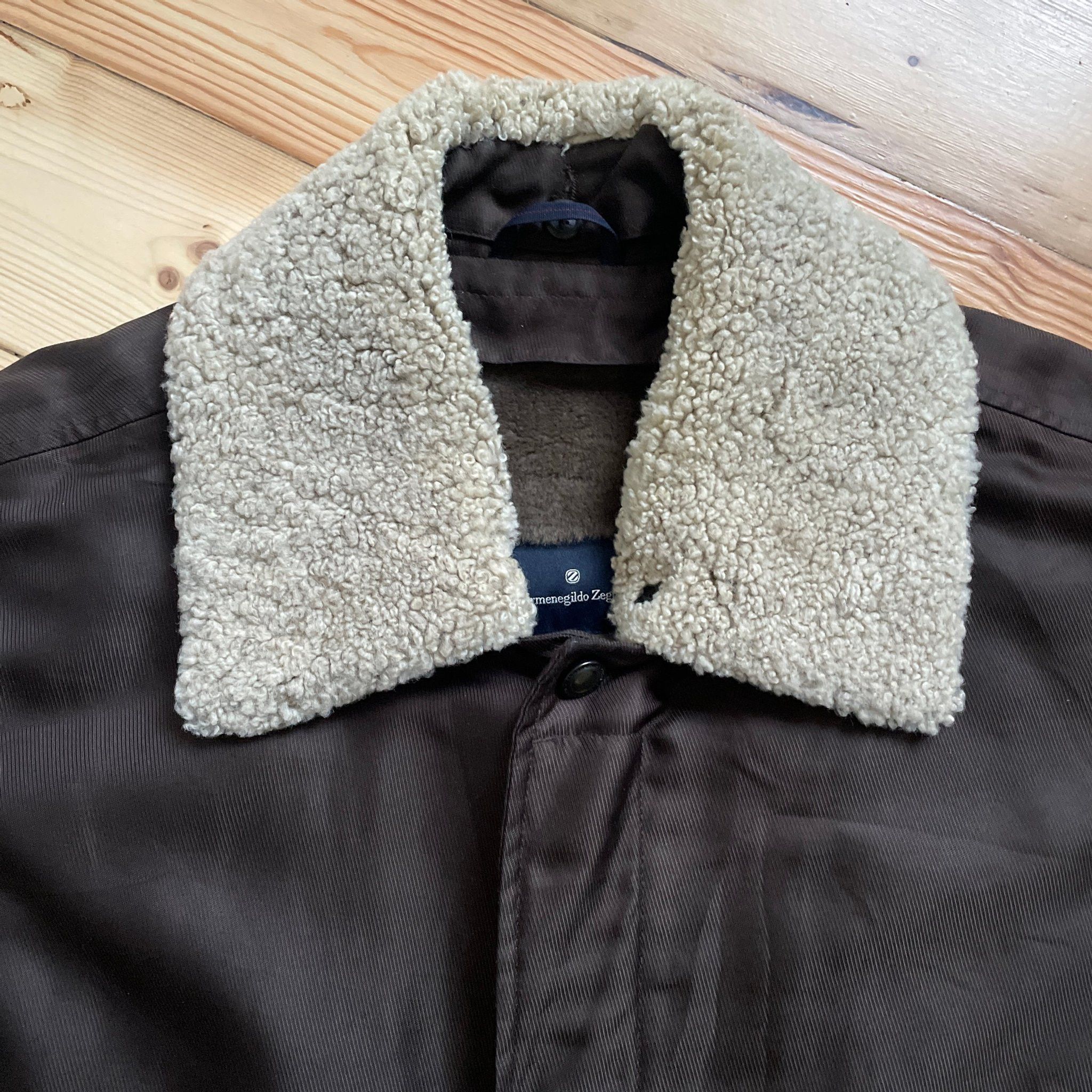 Ermenegildo Zegna Ermenegildo Zegna Microtene 10,000 Waterproof Coat Size US L / EU 52-54 / 3 - 5 Thumbnail