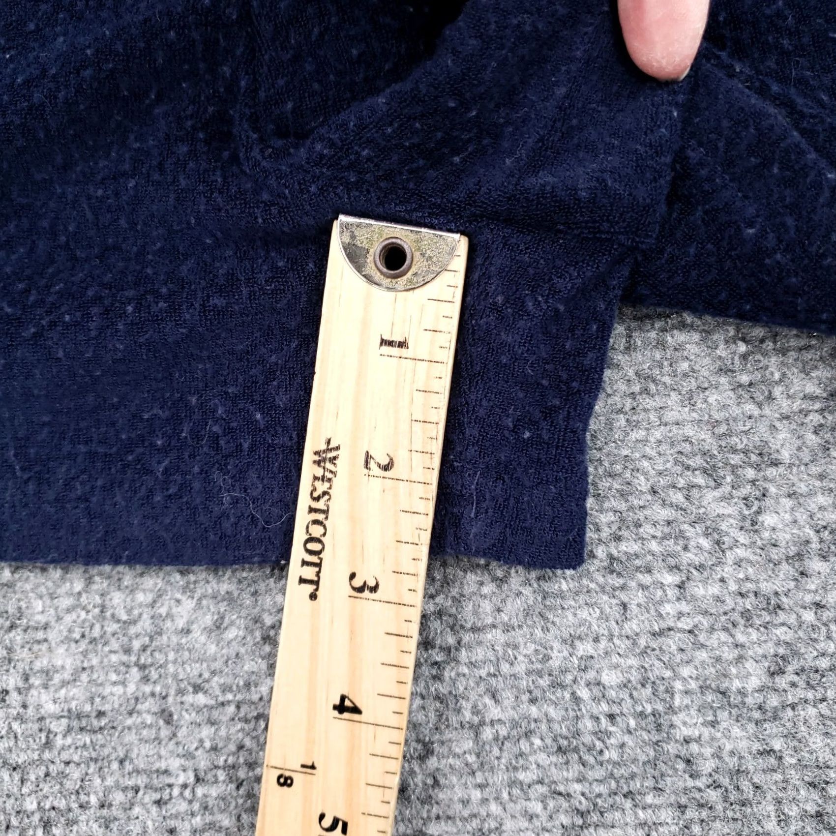 7 For All Mankind 7 For All Mankind Sleep Shorts Womens L Large Blue Fleece Lounge Drawstring Size 36" / US 14 / IT 50 - 5 Thumbnail