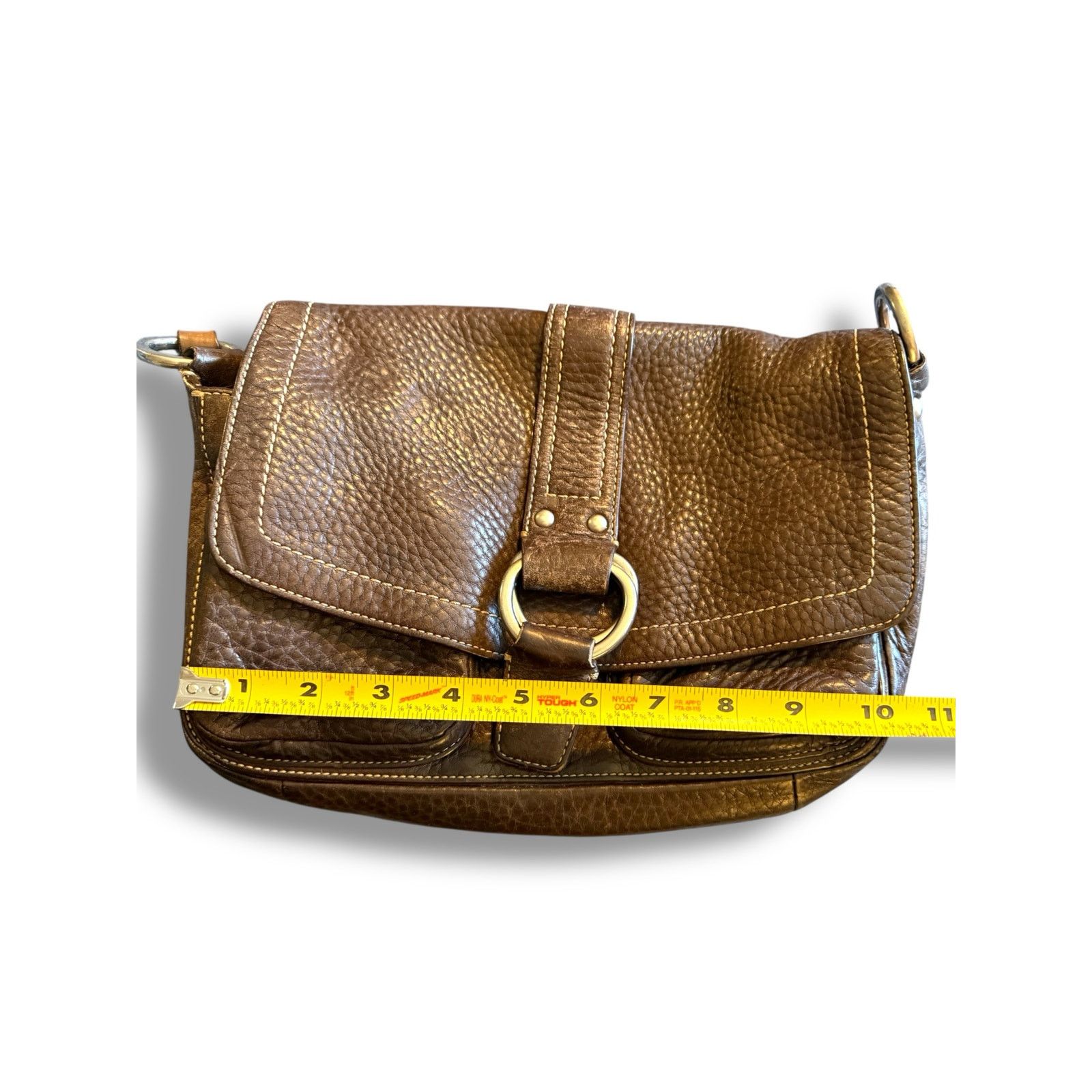 Coach Coach Chelsea Brown Leather Shoulder Bag Purse Handbag Size ONE SIZE - 5 Thumbnail