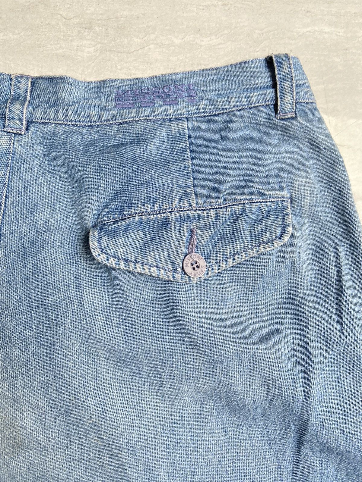 Missoni MISSONI SPORT Blue Pants Size US 32 / EU 48 - 7 Thumbnail