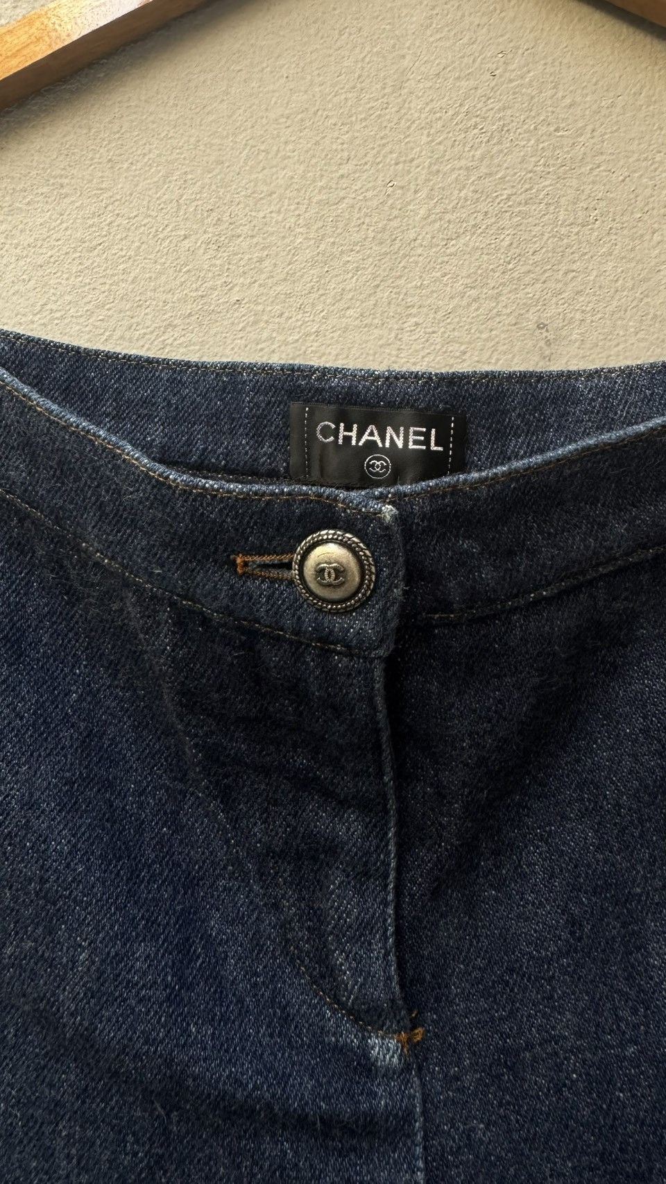Chanel Chanel 2017 "Gabrielle Coco" Denim Size 38" / US 16 / IT 52 - 4 Thumbnail