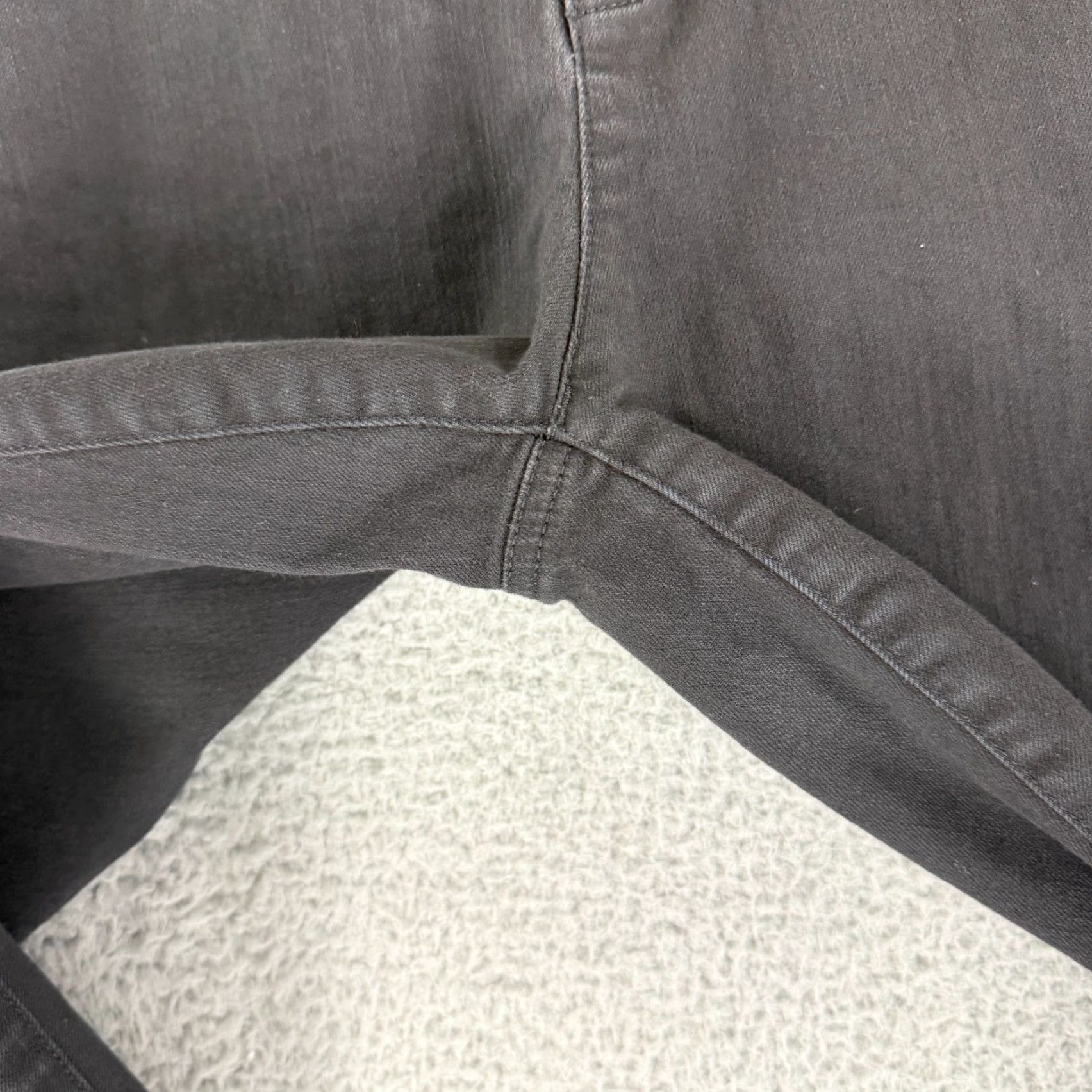Eileen Fisher Eileen Fisher Jeans Womens Medium Black Straight Leg High-Rise Casual Stretch Size 32" / US 10 / IT 46 - 4 Thumbnail