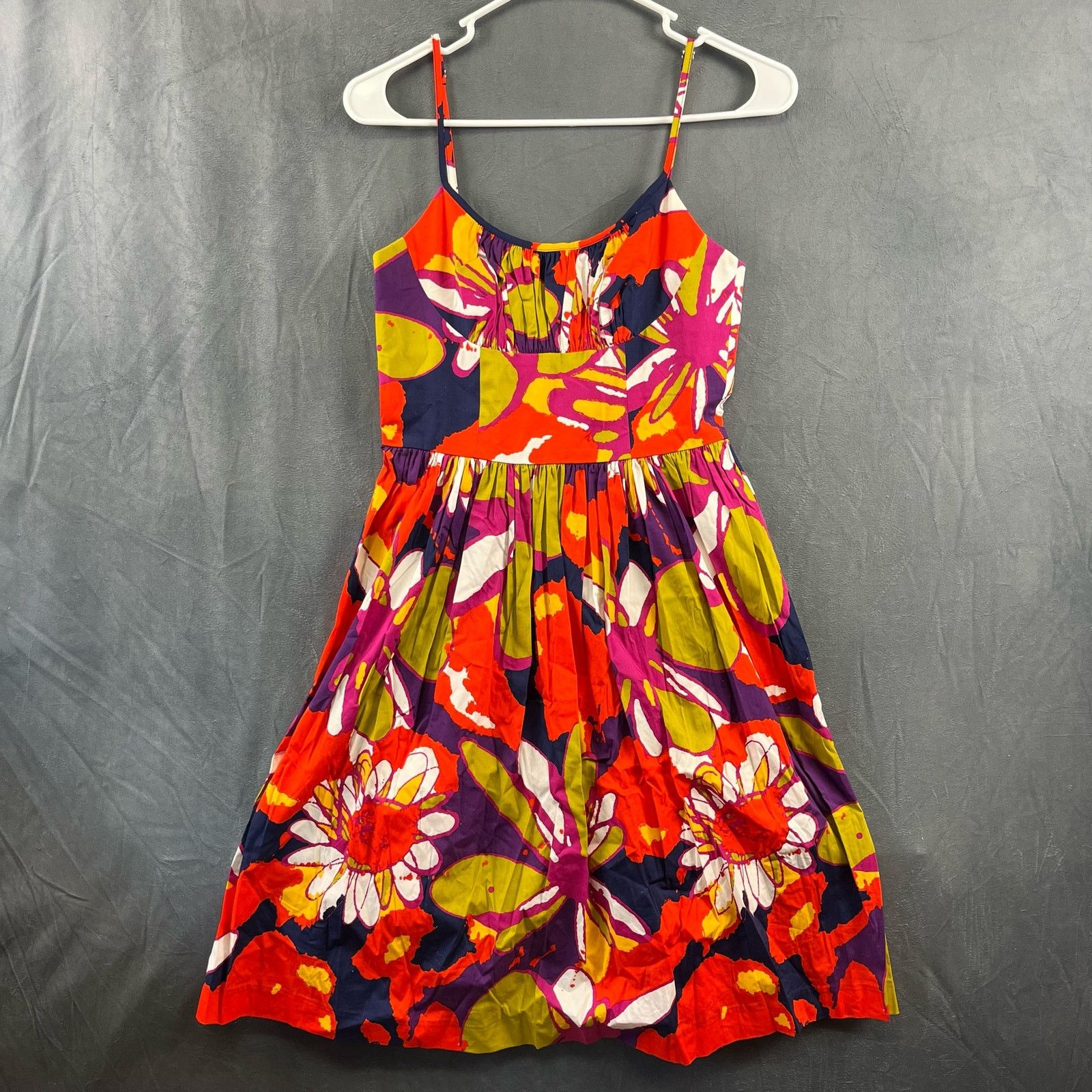 Trina Turk Trina Turk Dress Spaghetti Strap Abstract Floral Dress Size XS / US 0-2 / IT 36-38 - 1 Thumbnail
