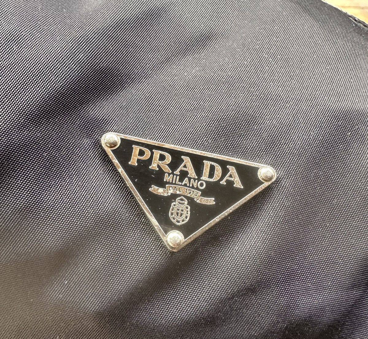 Prada Prada Nylon and Leather Boston Bag Size ONE SIZE - 13 Thumbnail