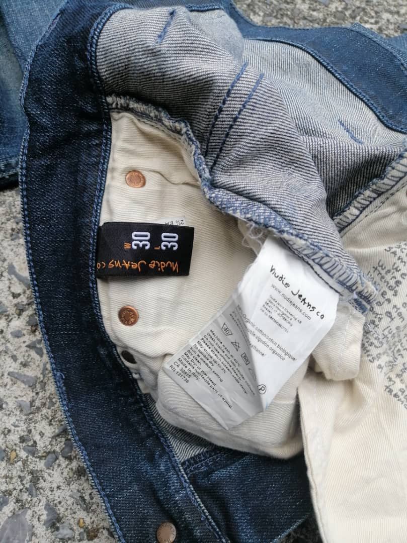 Nudie Jeans Nudie Jeans NJ4102 Tape Ted 24 Months Jeans Size US 30 / EU 46 - 8 Thumbnail