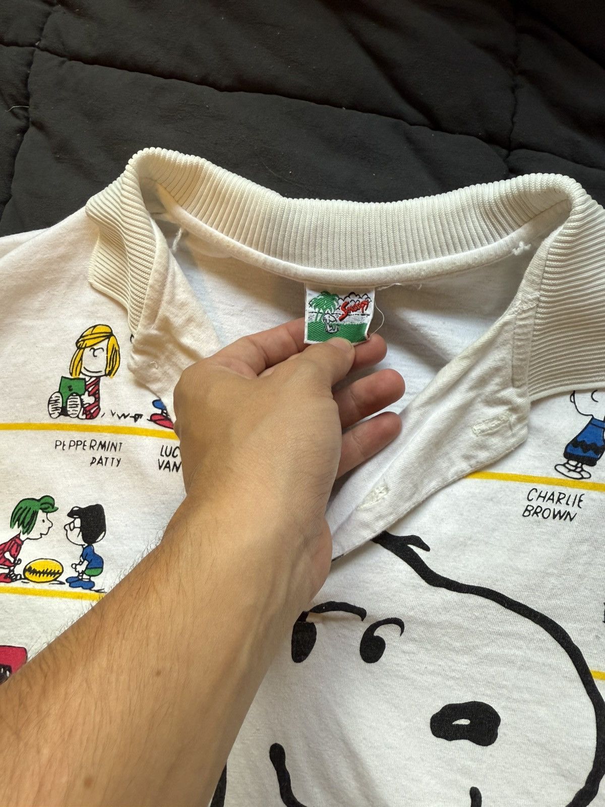 Vintage Rare Vintage snoopy peanuts polo shirt Size US S / EU 44-46 / 1 - 3 Thumbnail