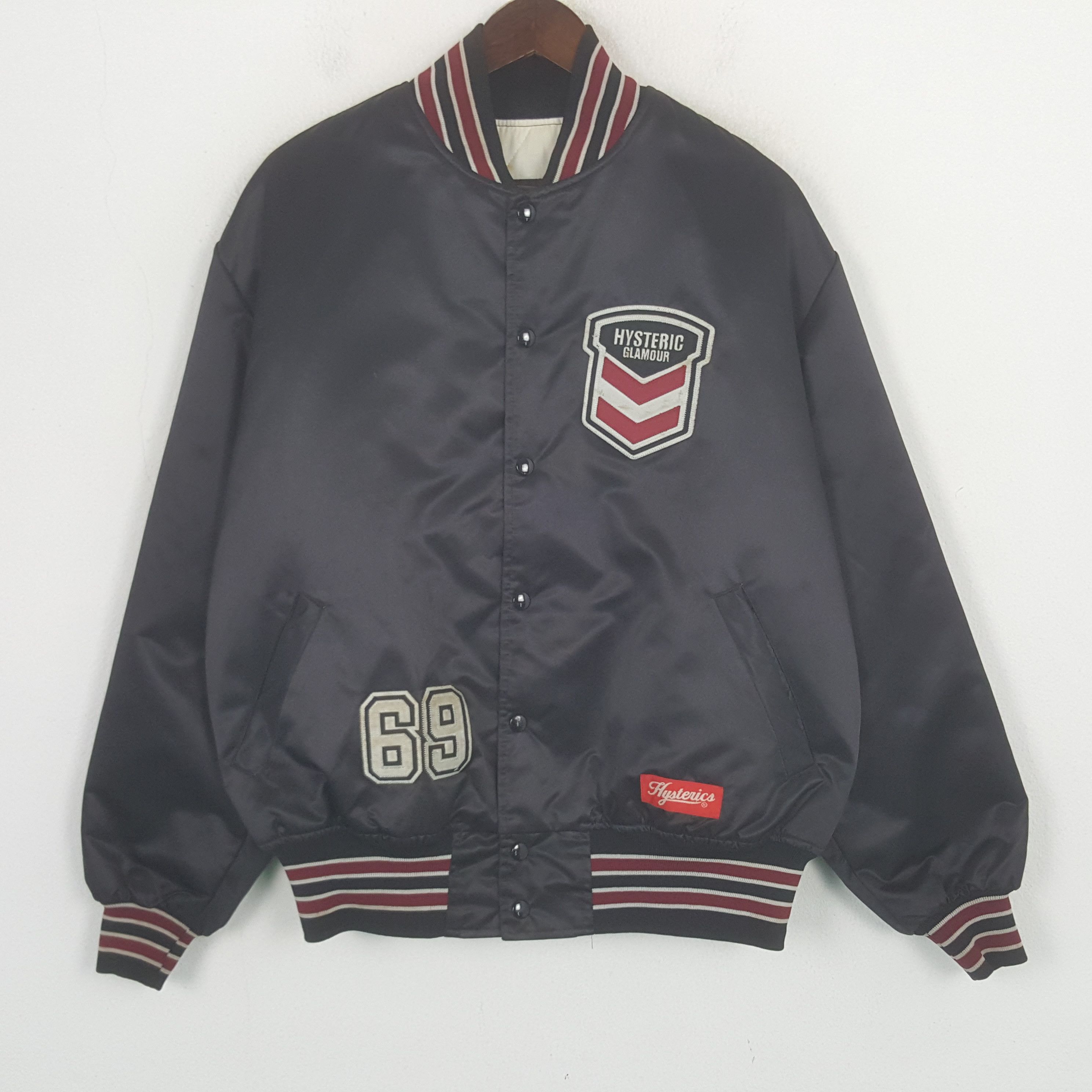 Hysteric Glamour Vintage Hysteric Heavy x Victory Bomber Varsity Jacket Size US L / EU 52-54 / 3 - 3 Thumbnail