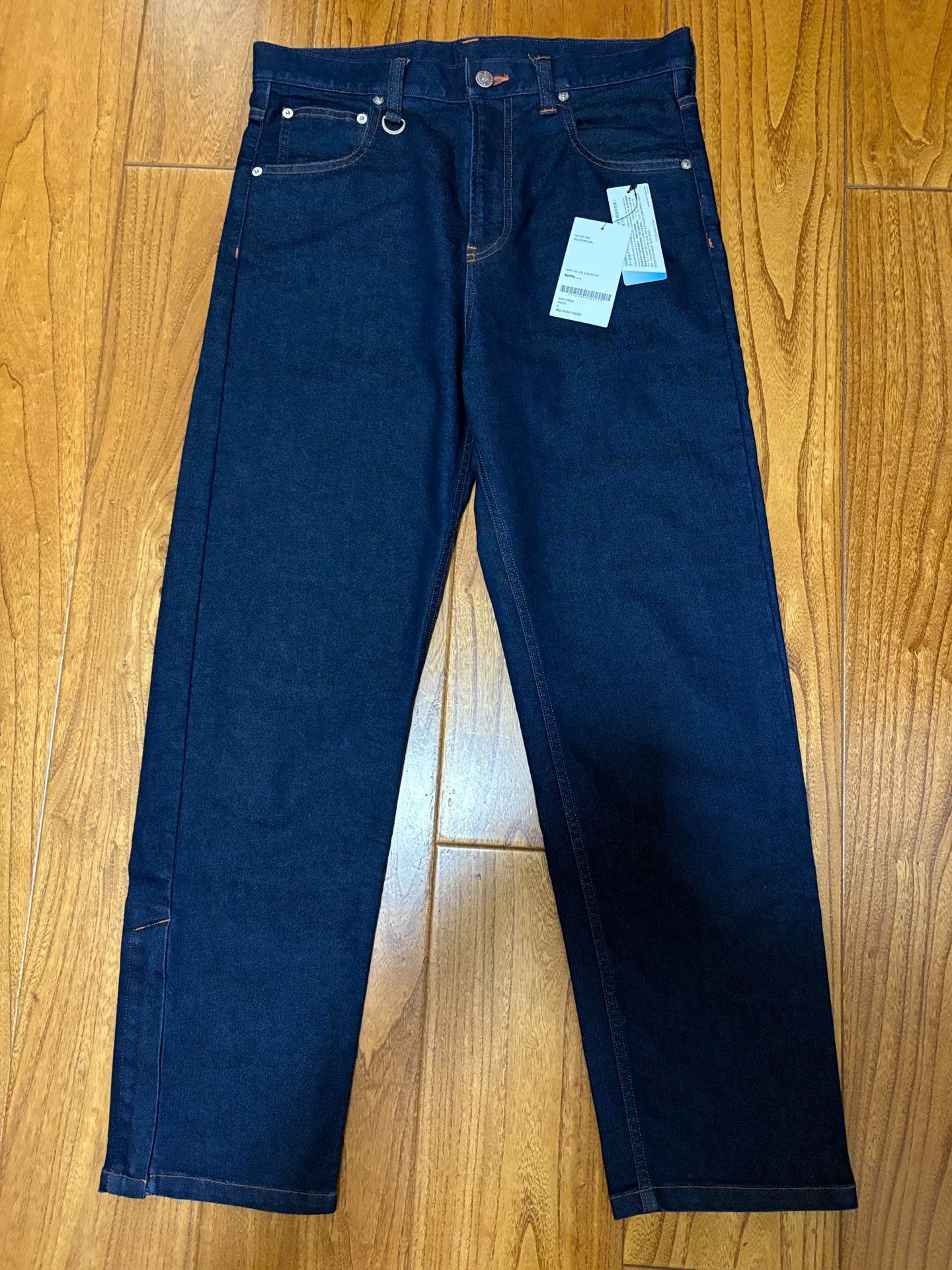Sophnet. sophnet. one washed hem indigo jeans Size US 26 / EU 42 - 1 Thumbnail