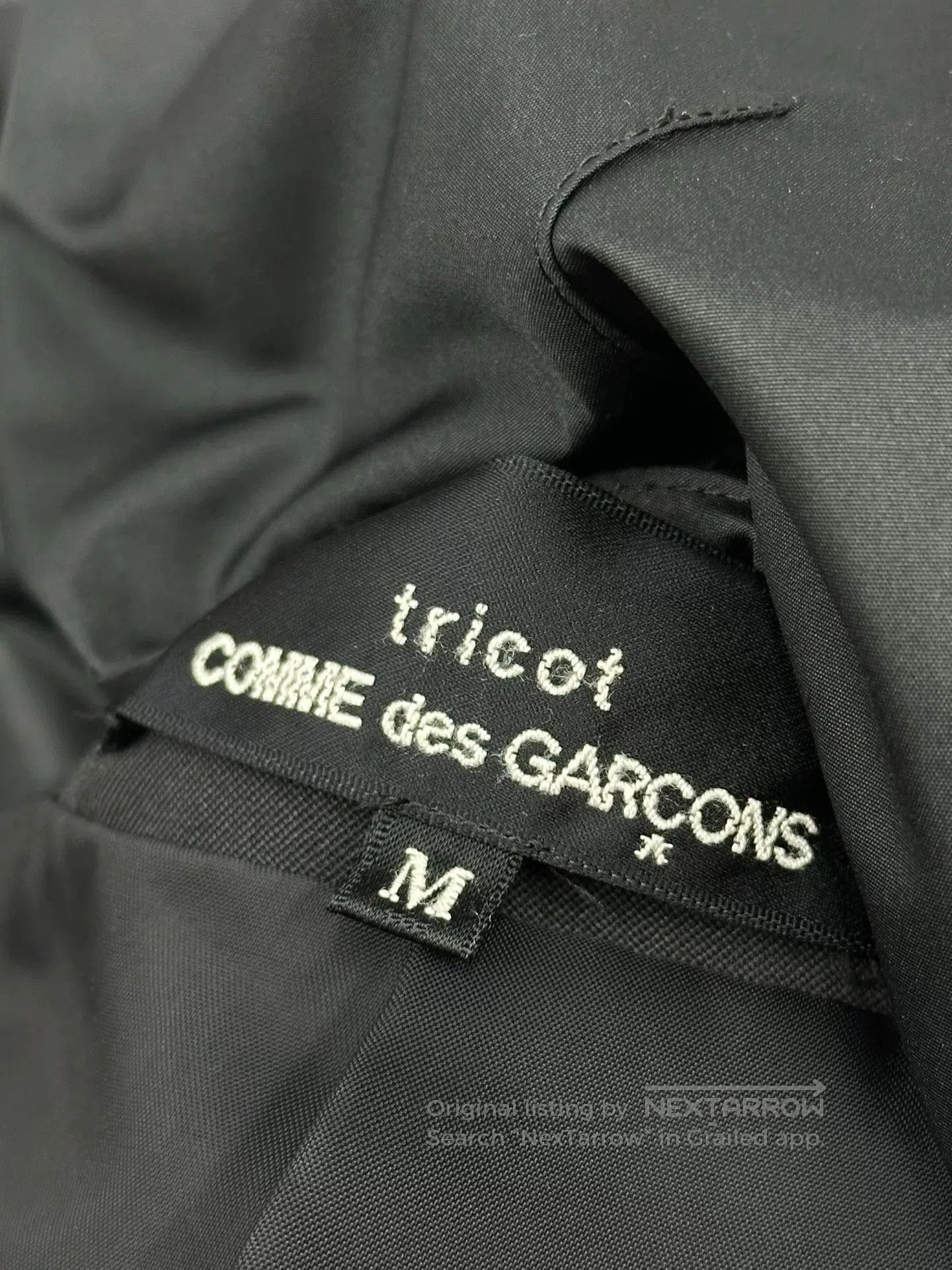 Comme des Garcons Comme des Garcons Black Layered Detachable Blazer. Size US M / EU 48-50 / 2 - 5 Thumbnail
