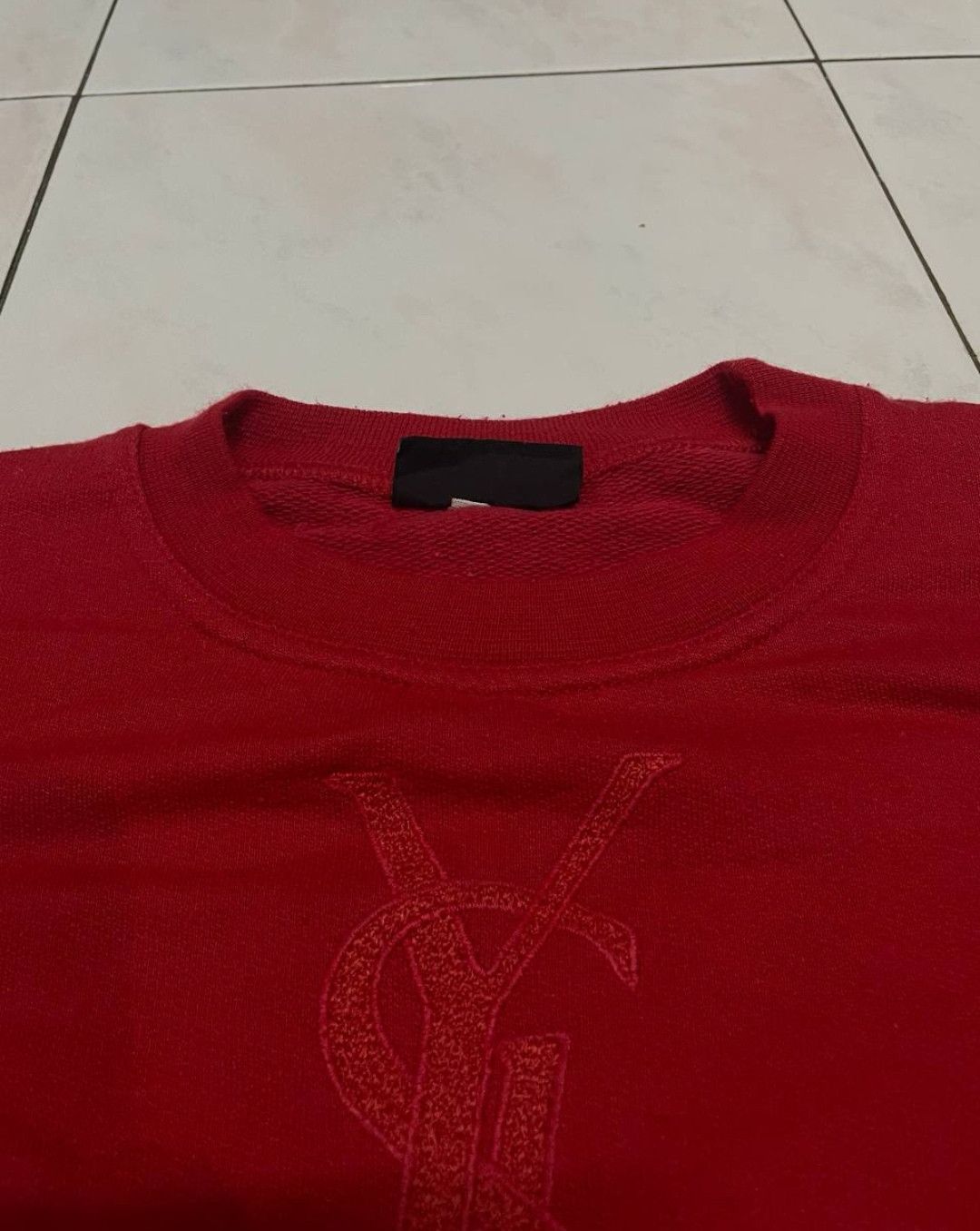 Yves Saint Laurent Vintage yves Saint Lauren sweatshirt embroidered Size US S / EU 44-46 / 1 - 7 Thumbnail