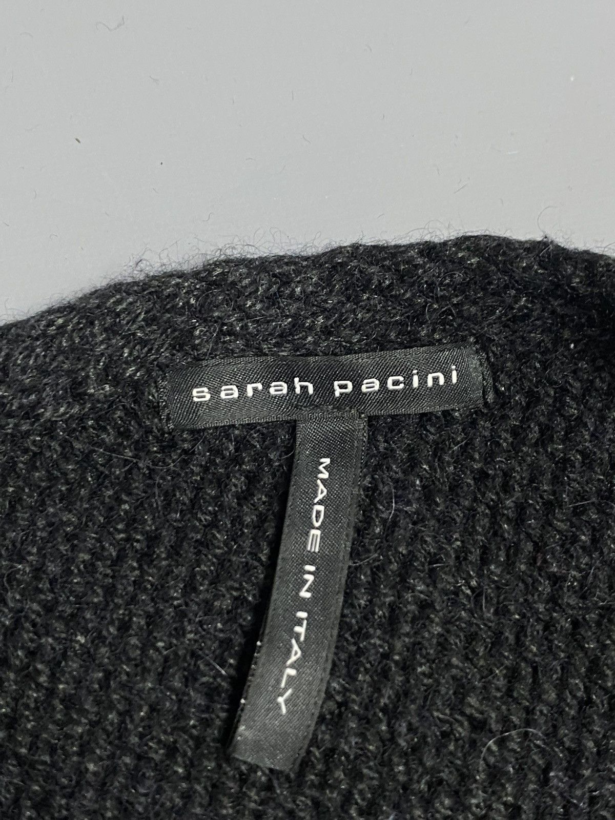 Sarah Pacini Sarah Pacini Alpaca Merino Sweater Colorblock Oversized Knit Size ONE SIZE - 20 Thumbnail