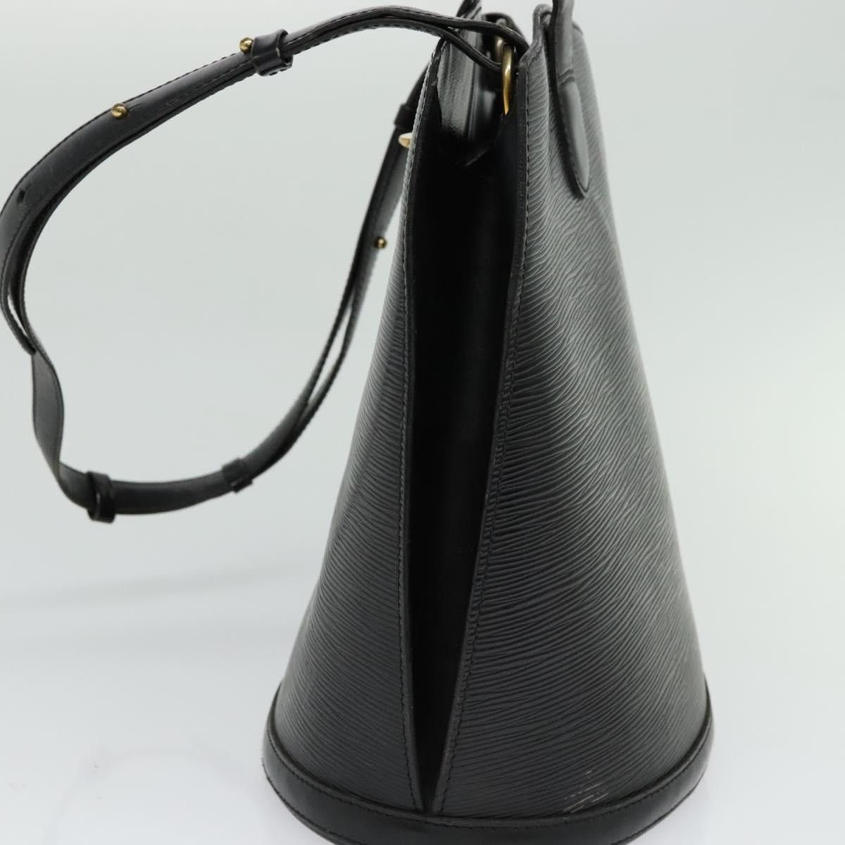 Louis Vuitton LOUIS VUITTON Epi Cluny Shoulder Bag Black M52252 Size ONE SIZE - 5 Thumbnail