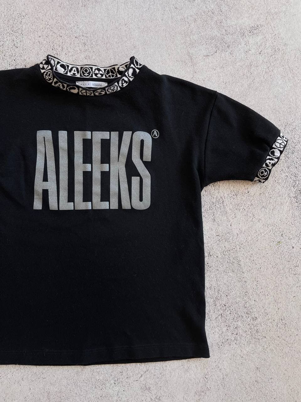 1017 ALYX 9SM × Alyx Alyx Visual Women’s Black Shirt Made Italy Big Logo Size XS Size XS / US 0-2 / IT 36-38 - 4 Thumbnail