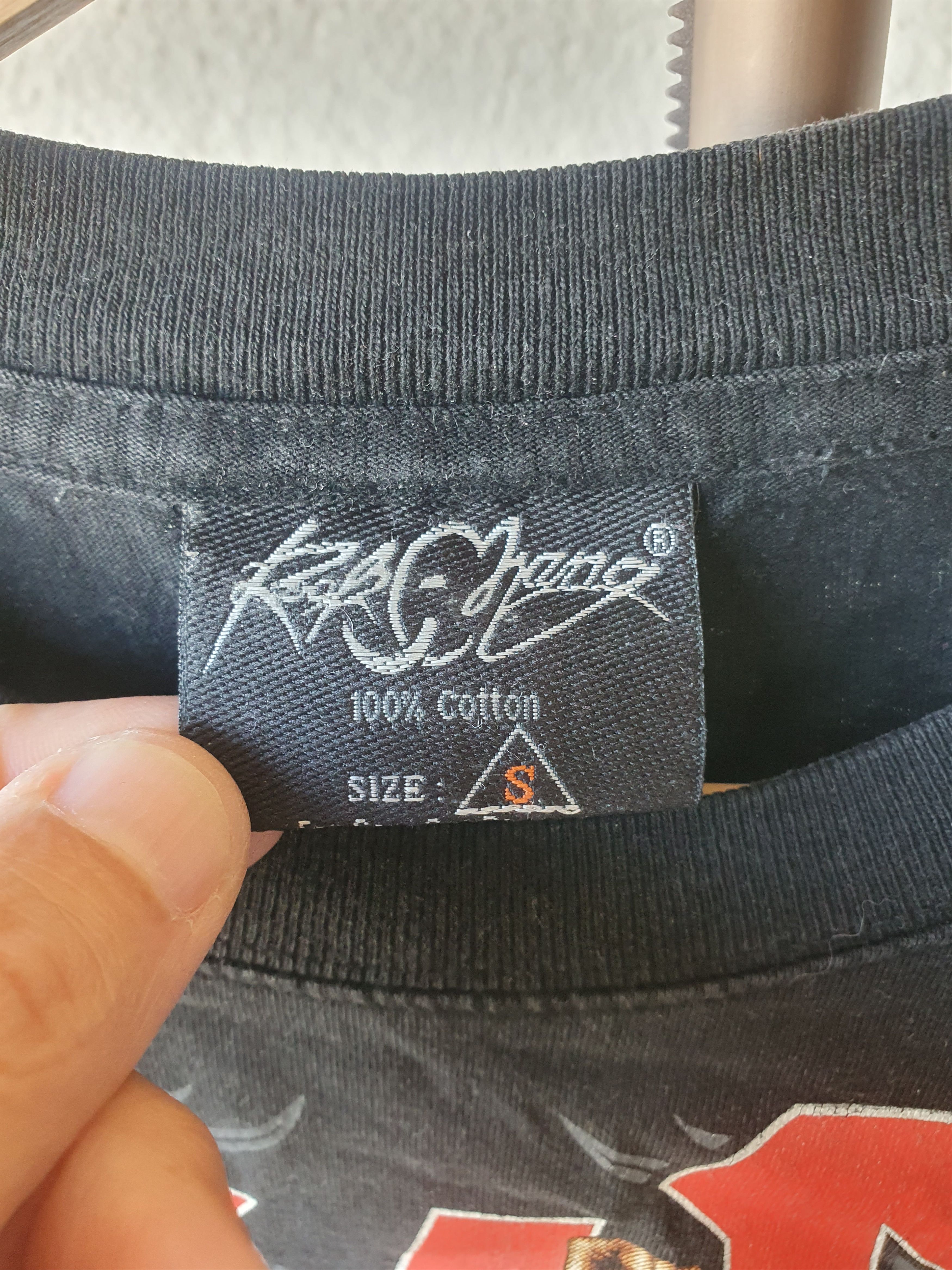 AC/DC × Band Tees Ac/Dc Black Ice Rock Chang Band t shirt Double Sided sz S Size US S / EU 44-46 / 1 - 3 Thumbnail