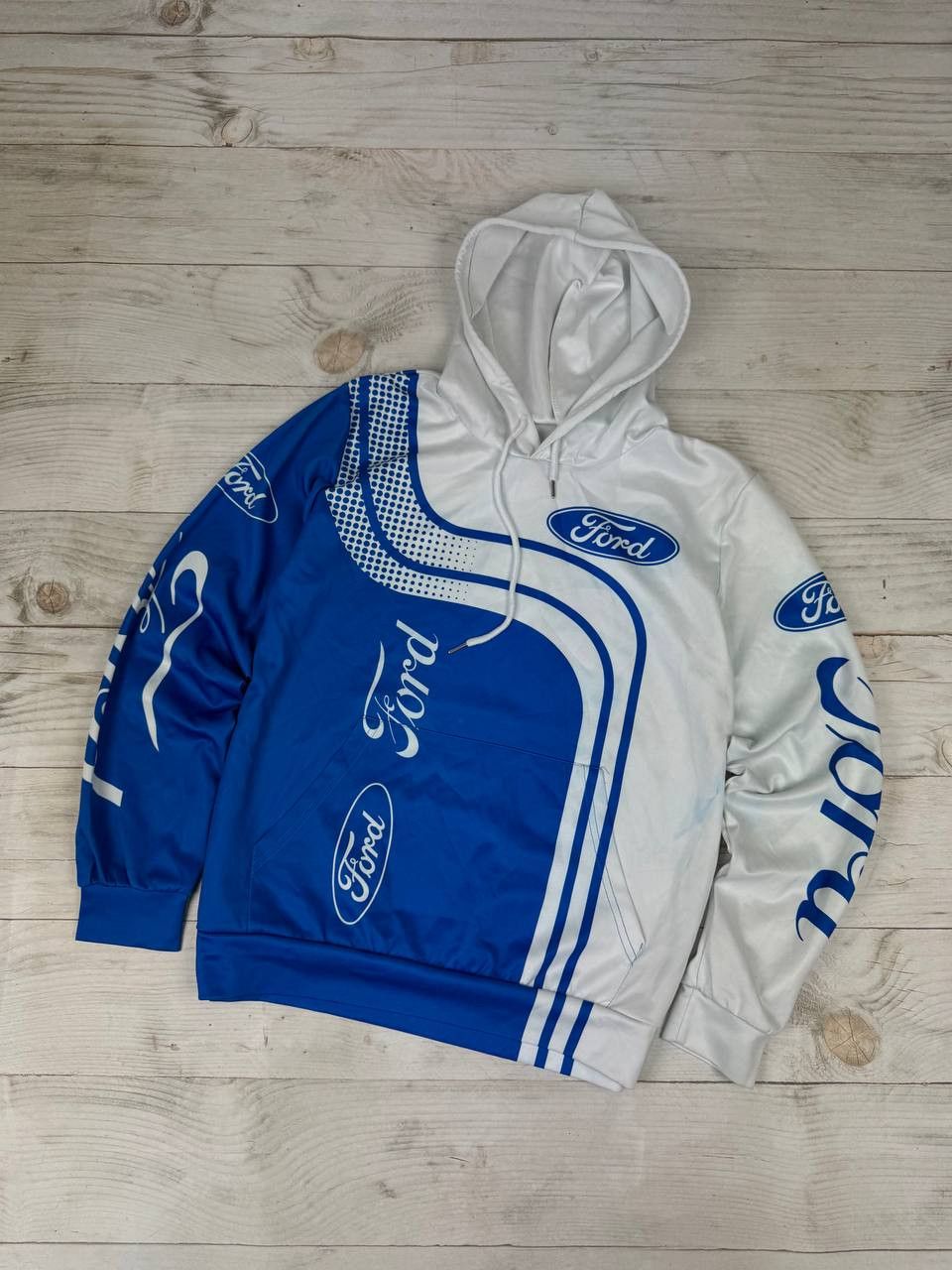 Ford Vintage Ford Hoodie Big Logo All Over Print Size US M / EU 48-50 / 2 - 1 Thumbnail