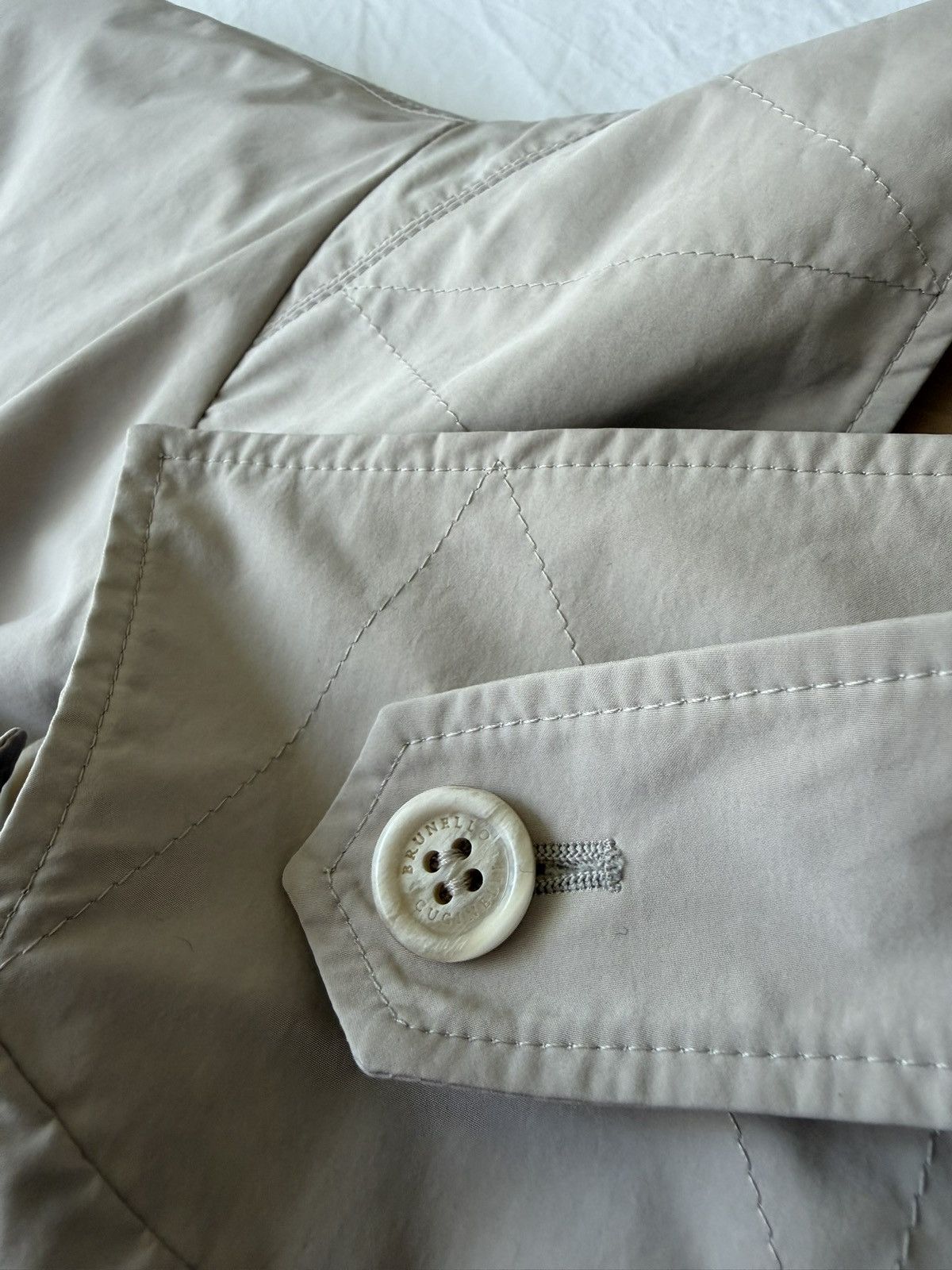 Brunello Cucinelli Brunello Cucinelli Mens Trench Coat Size XXL Size US XL / EU 56 / 4 - 12 Thumbnail