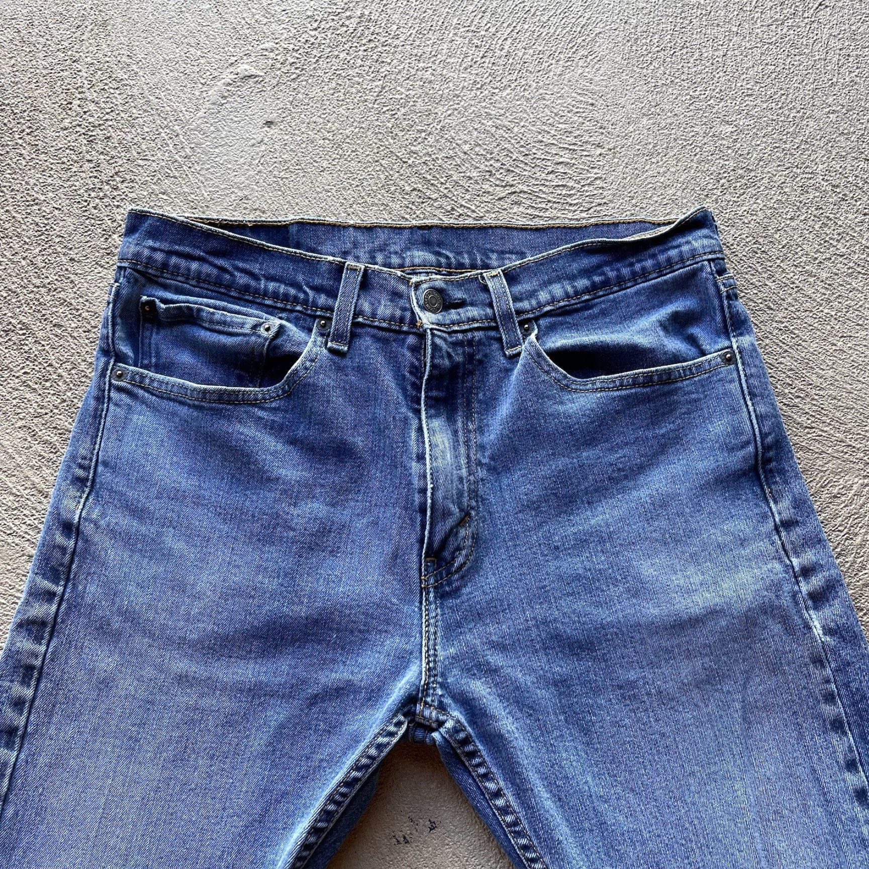 Levi's VINTAGE Levi's 505 Blue Denim Shorts Mens 32 Baggy Loose Skater Y2K 90s Hip Hop Size US 32 / EU 48 - 2 Thumbnail