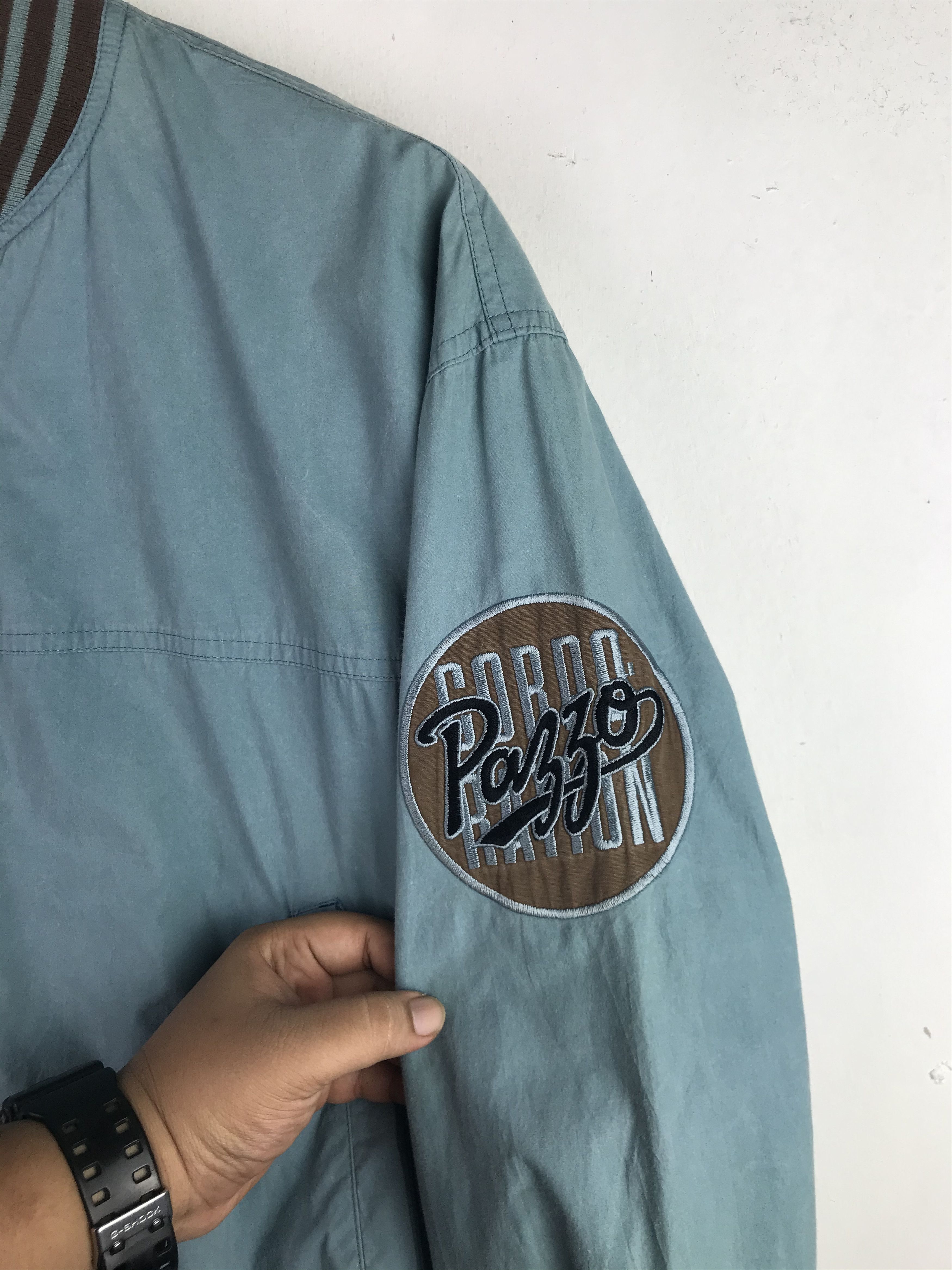 Japanese Brand × Pazzo × Vintage Vintage Pazzo Cooperation Bomber Jacket Size US XL / EU 56 / 4 - 8 Thumbnail