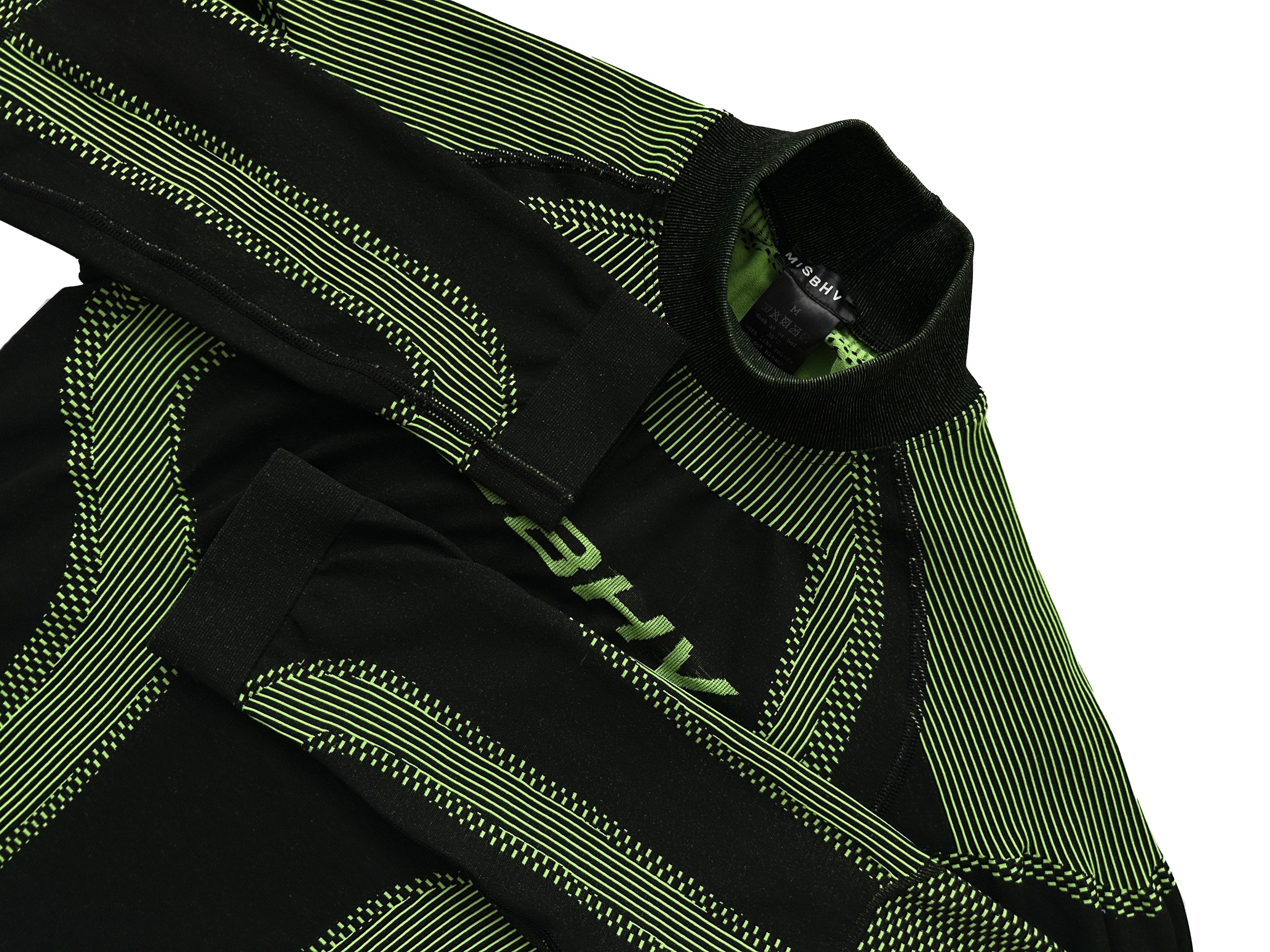 Misbhv MISBHV black green active logsleeve Size M / US 6-8 / IT 42-44 - 5 Thumbnail
