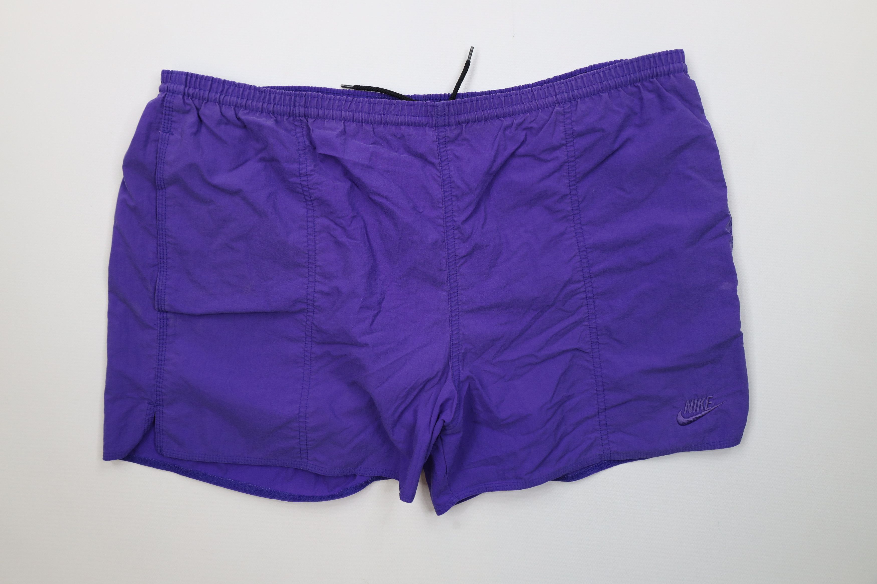 Nike AS IS Vintage 90s Nike Above Knee Lined Soccer Shorts Size US 36 / EU 52 - 1 Thumbnail