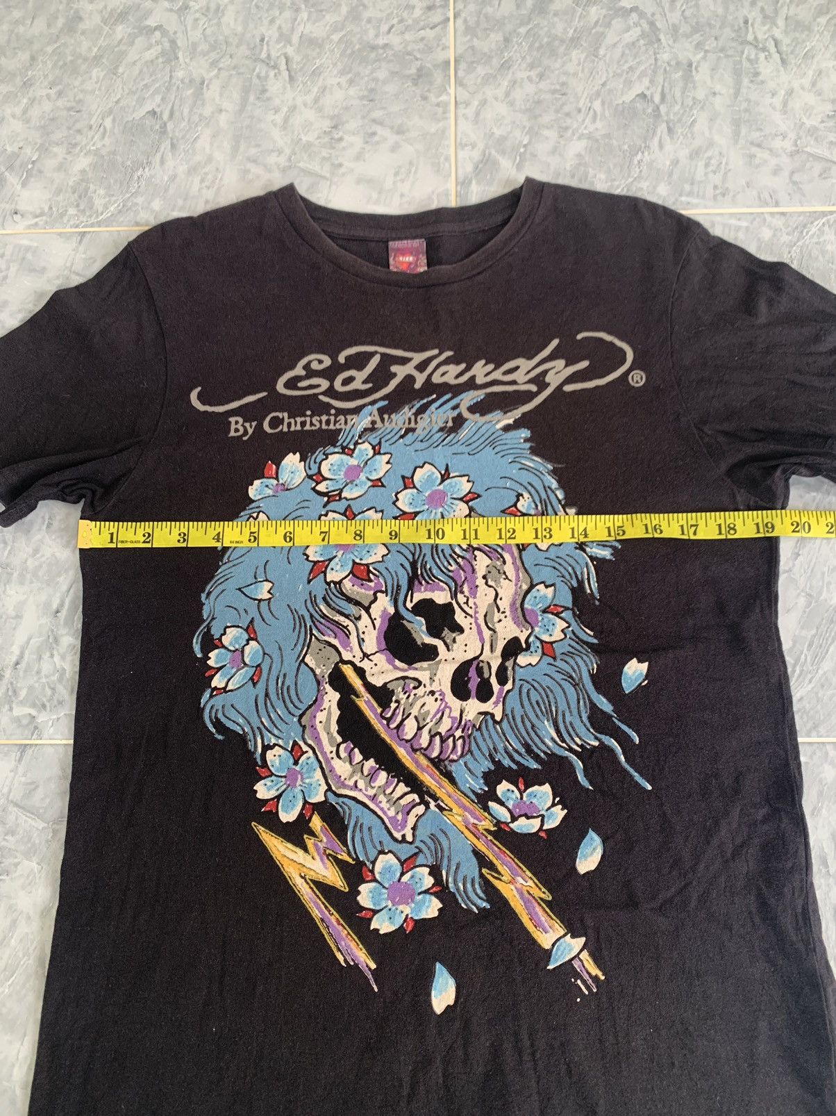 Ed Hardy Rare Steals Nice Printed Ed Hardy Tee Made in Usa Size US M / EU 48-50 / 2 - 5 Thumbnail