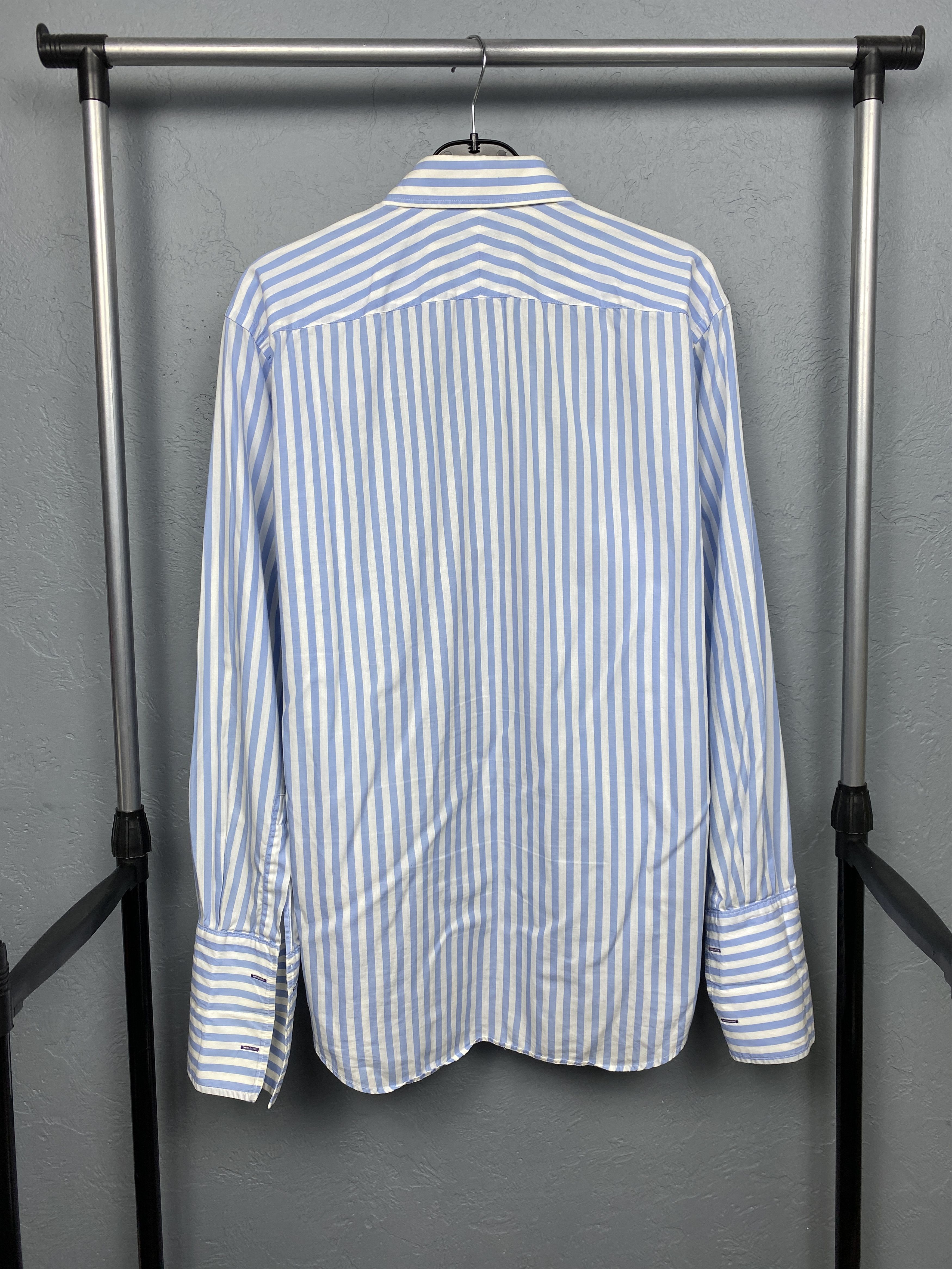 Paul Smith Paul Smith London Long Sleeve Striped Shirt on cufflinks Size US L / EU 52-54 / 3 - 10 Thumbnail