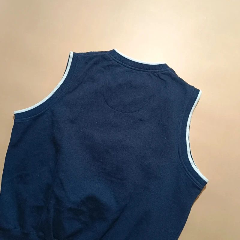 Chaps Ralph Lauren Vintage 90s Chaps Ralph Lauren Blue Vest Big Logo Spellout L Size US L / EU 52-54 / 3 - 8 Thumbnail