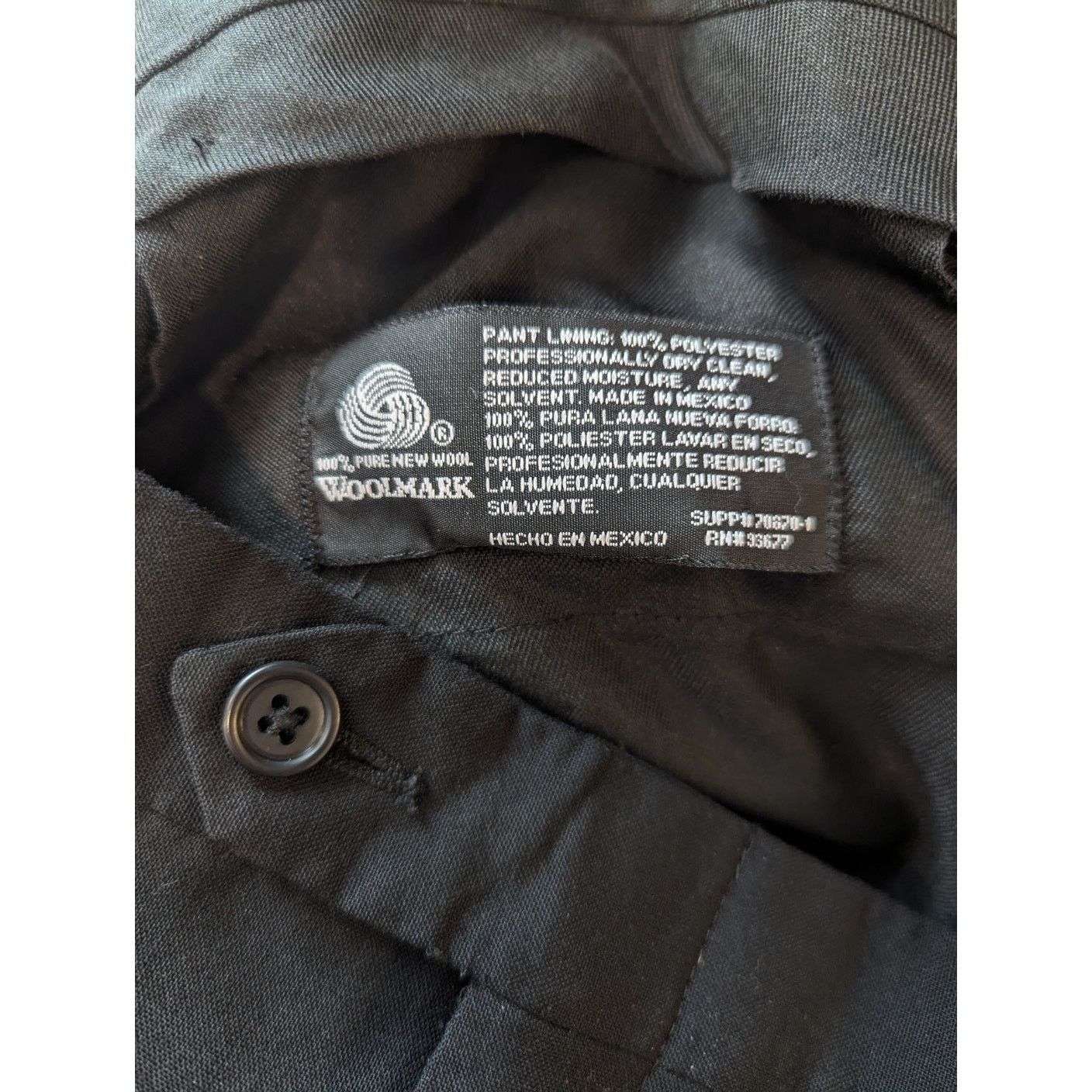 Stafford Stafford Pure Wool Woolmark Formal Wear Tuxedo 40R 34x30 Size 40R - 8 Thumbnail