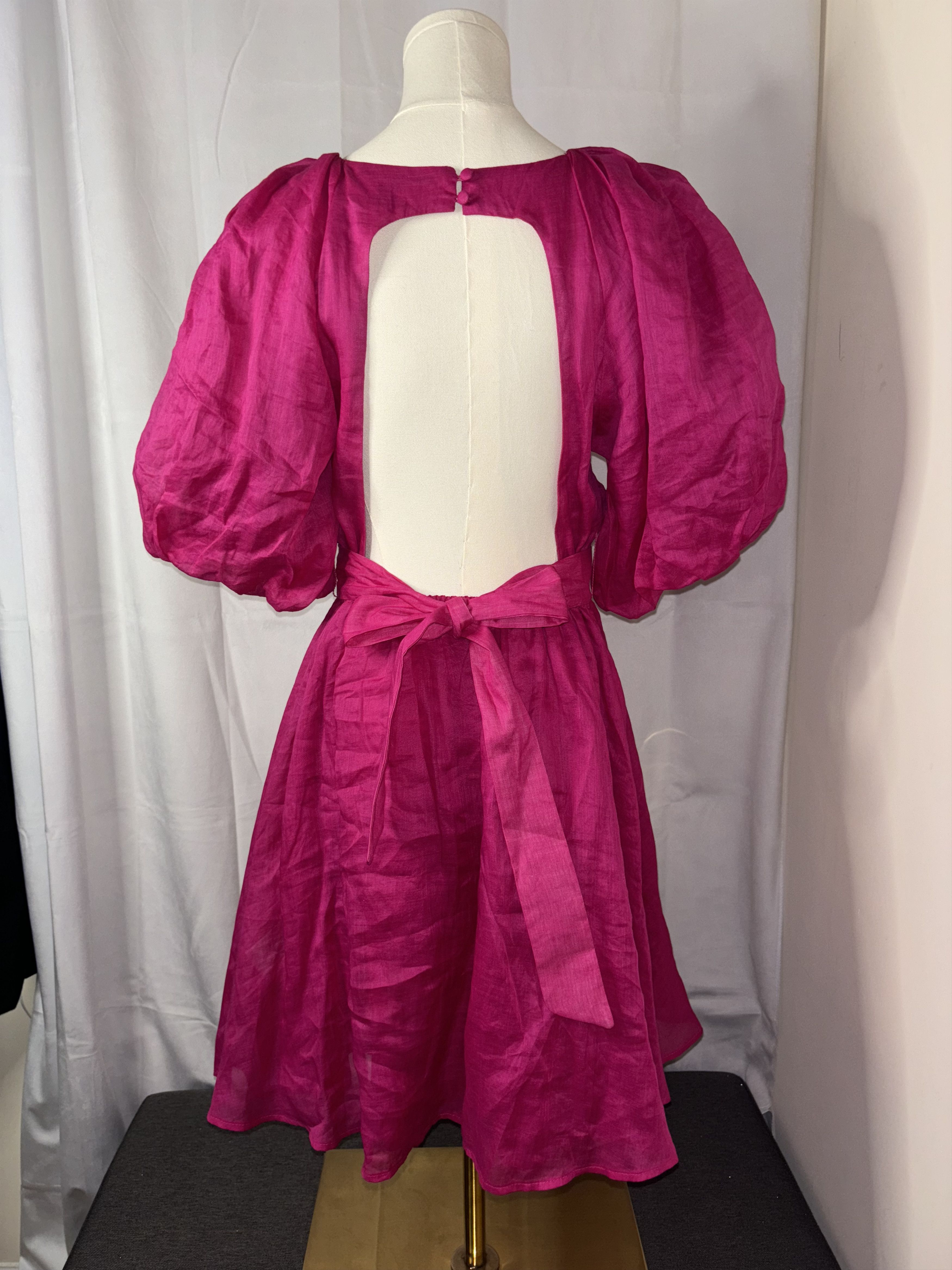 Banana Republic New Banana Republic Open Back Dress Pink Size XS Size XS / US 0-2 / IT 36-38 - 4 Thumbnail