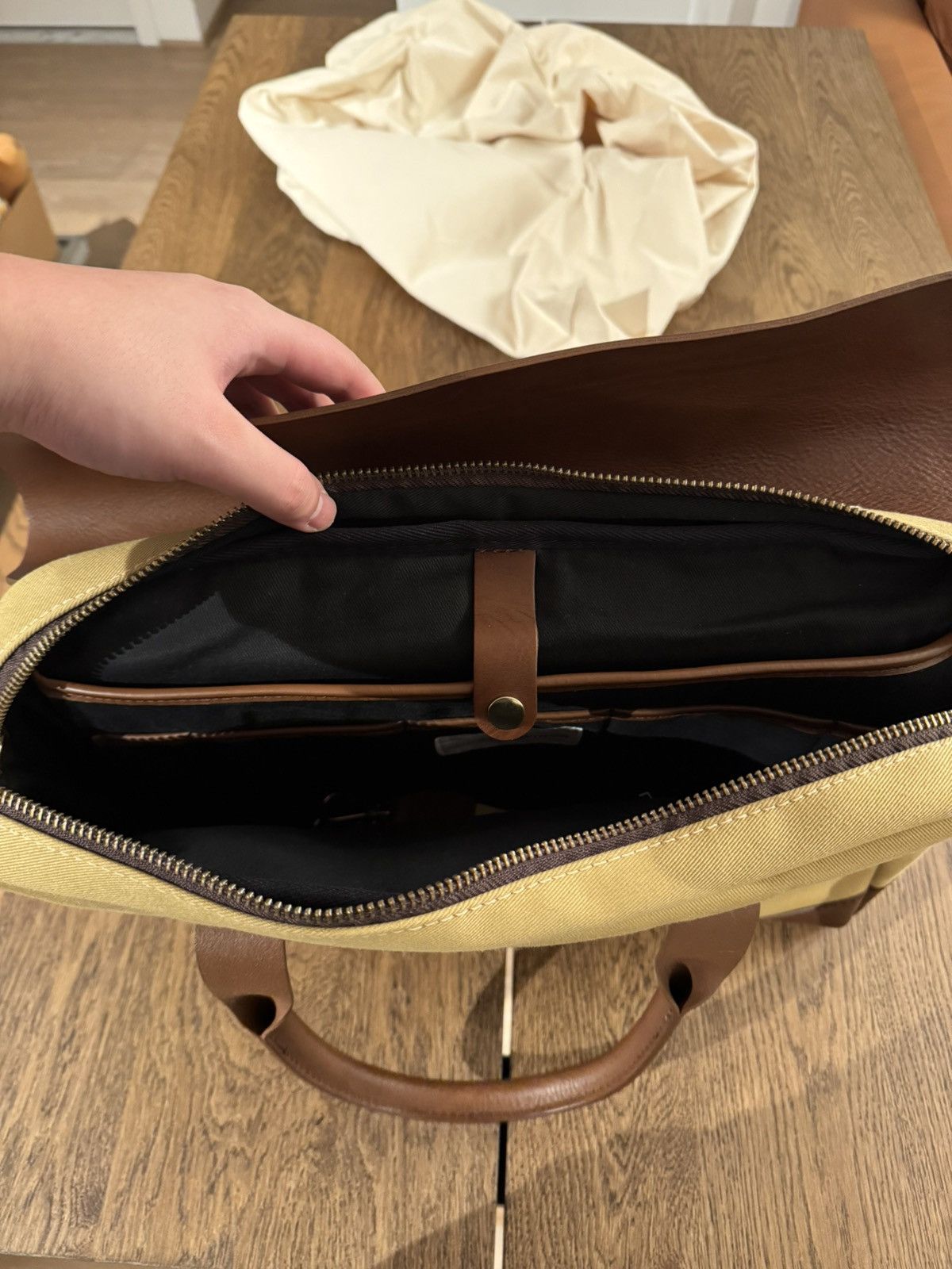 Other Bennett Winch Canvas Briefcase Size ONE SIZE - 3 Thumbnail