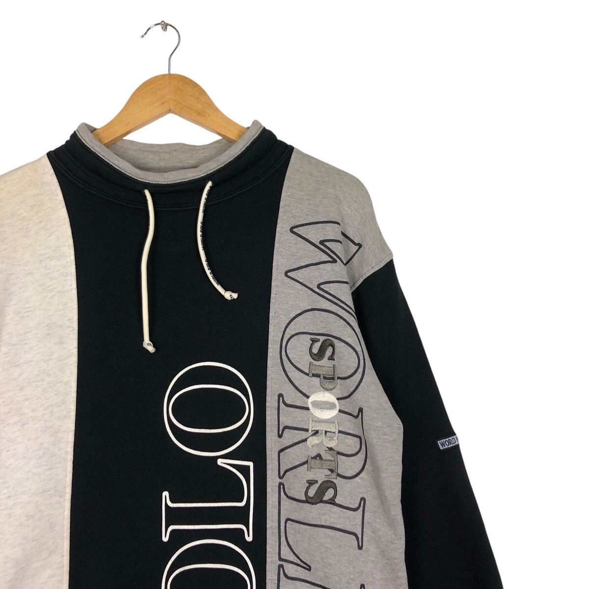 Japanese Brand Vintage Polo World Jumper Sweatshirt Rare 90s Size US M / EU 48-50 / 2 - 5 Thumbnail