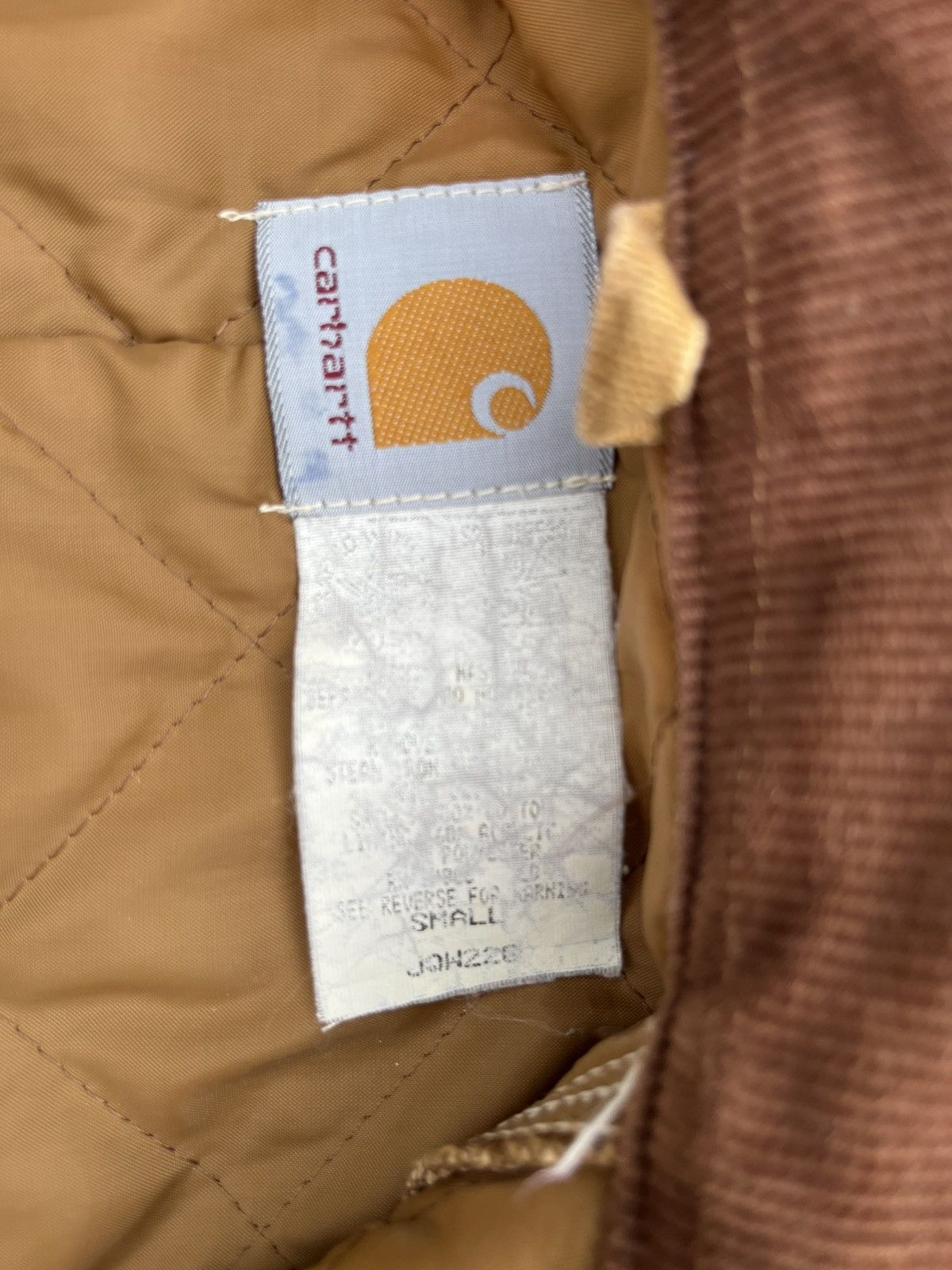 Carhartt Vintage Carhartt Detroit Jacket Quilt Lined Union Made USA Size US S / EU 44-46 / 1 - 13 Thumbnail