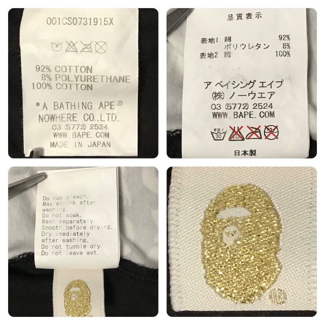 Bape × Playboy BAPE × Playboy Monogram T-shirt a bathing ape Size US M / EU 48-50 / 2 - 7 Thumbnail