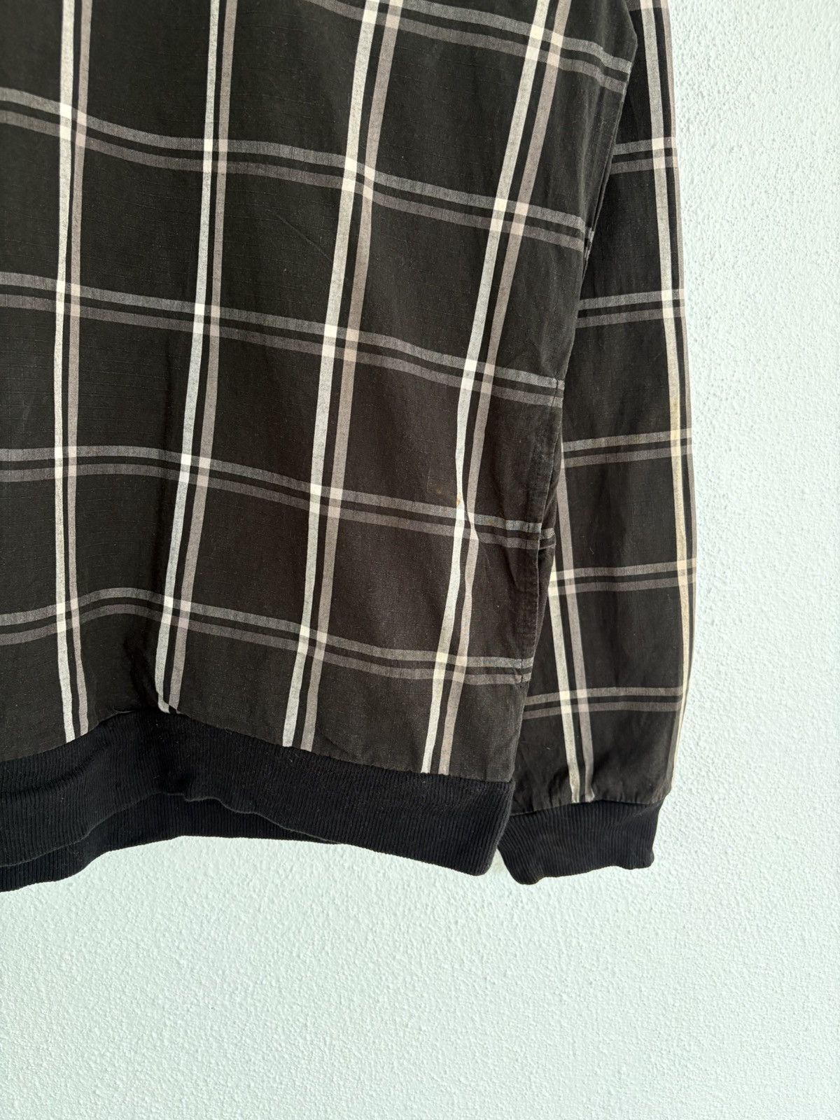 Beams Plus Beams Checkered Box Baggy Sweatshirts Trashed Distressed Size US L / EU 52-54 / 3 - 4 Thumbnail