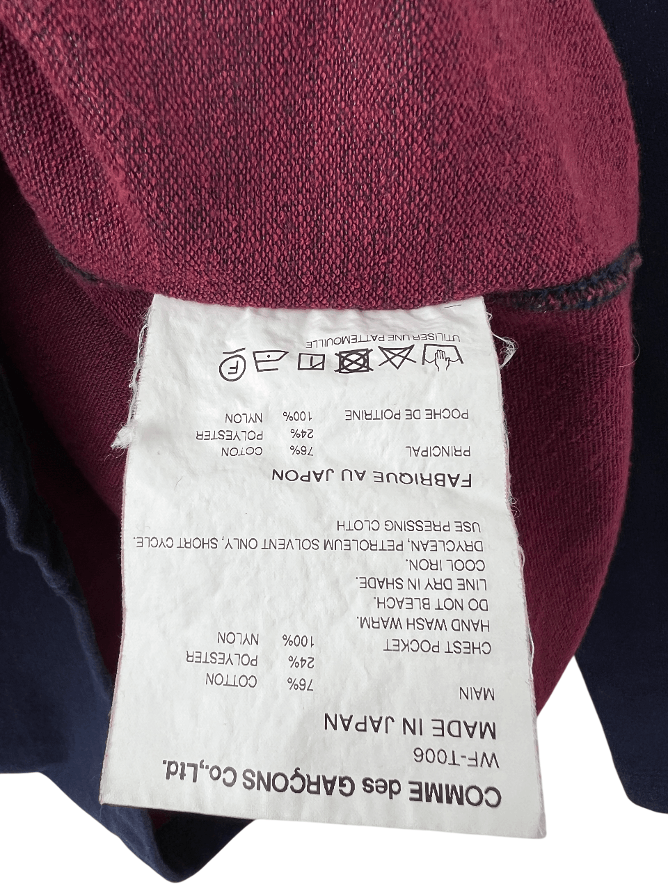 Comme des Garcons × Junya Watanabe Light Sweater Junya Watanabe Comme des Garcons Man M Size US M / EU 48-50 / 2 - 6 Thumbnail