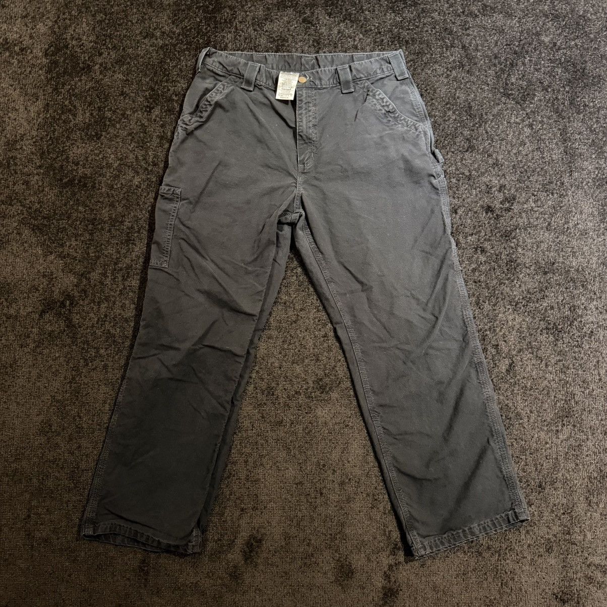 Carhartt Black Carhartt pants Size US 36 / EU 52 - 2 Thumbnail