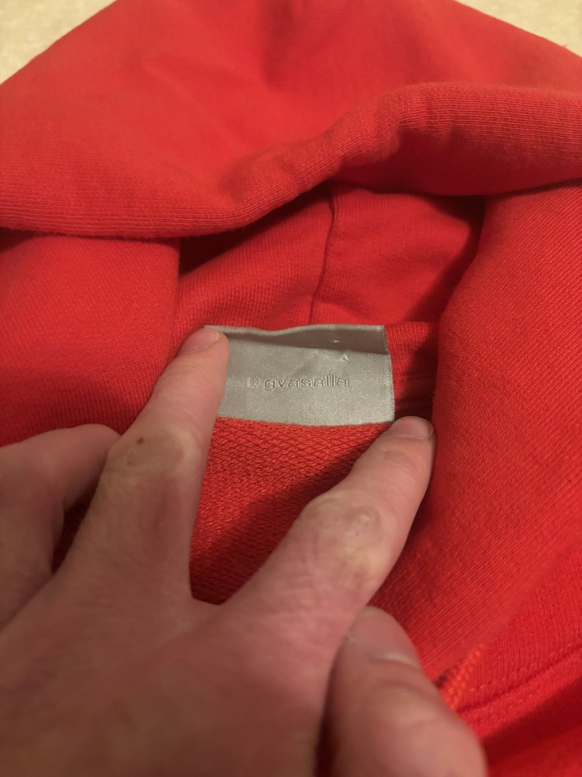 Vetements Vetements VTMNTS Barcode Spider Man Print Hoodie Red Size US XS / EU 42 / 0 - 5 Thumbnail
