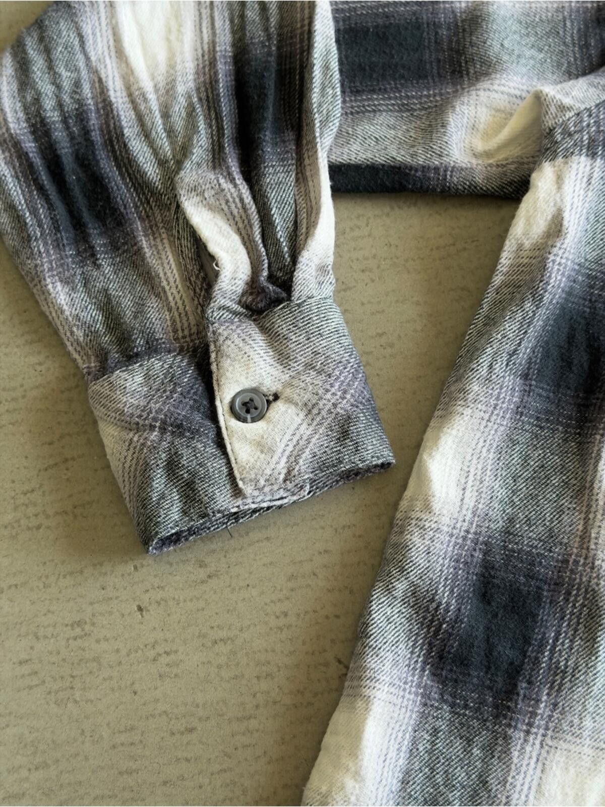 Other Stradivarius / Plaid Button Down / Black White Size XS / US 0-2 / IT 36-38 - 4 Thumbnail