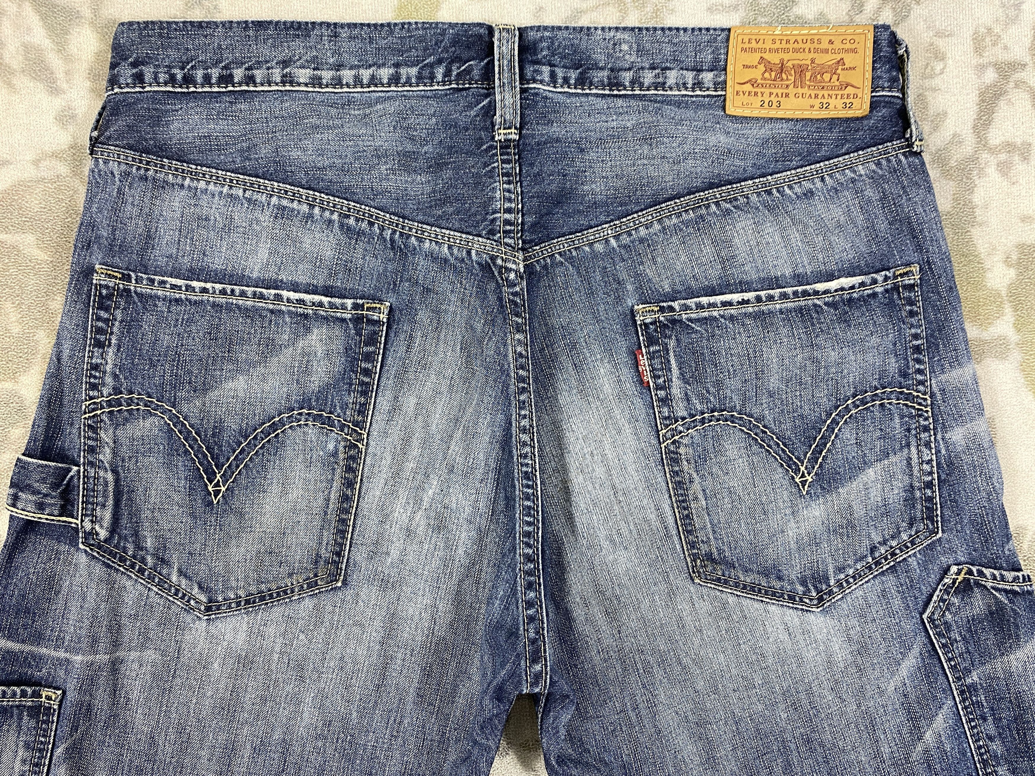 Levi's Vintage Levi's 203 Denim 33 x 28 -JN527 Size US 33 - 4 Thumbnail