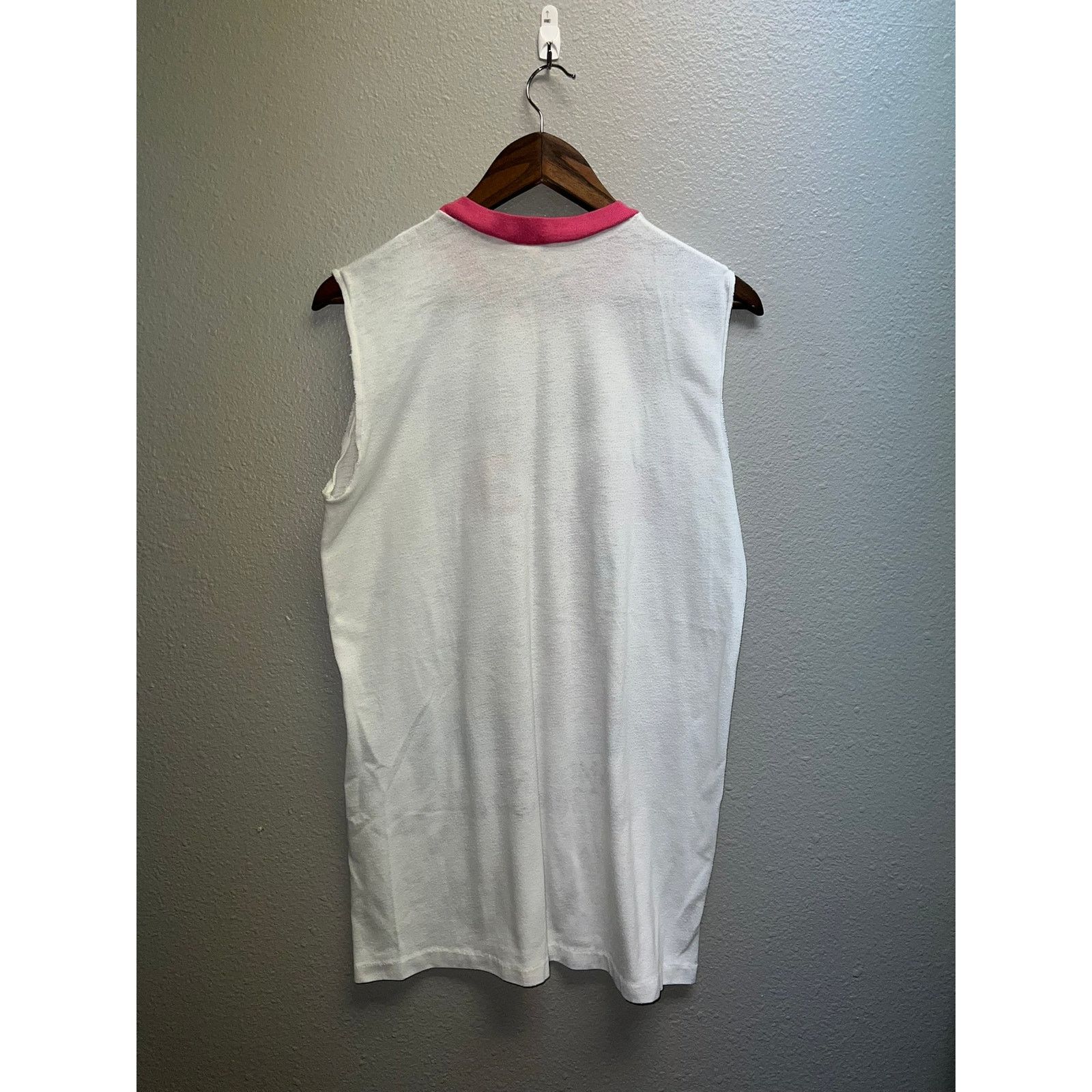 Vintage Vintage Sleeper Shirt I Just Washed My Hare White 80s 1980s Size US L / EU 52-54 / 3 - 8 Thumbnail
