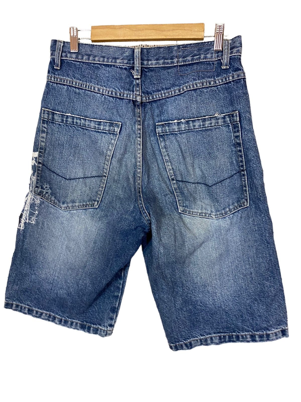 Billabong ‼️ CRAZY VINTAGE BILLABONG Y2K BAGGY SHORTS BIGLOGO ‼️ Size US 32 / EU 48 - 3 Thumbnail