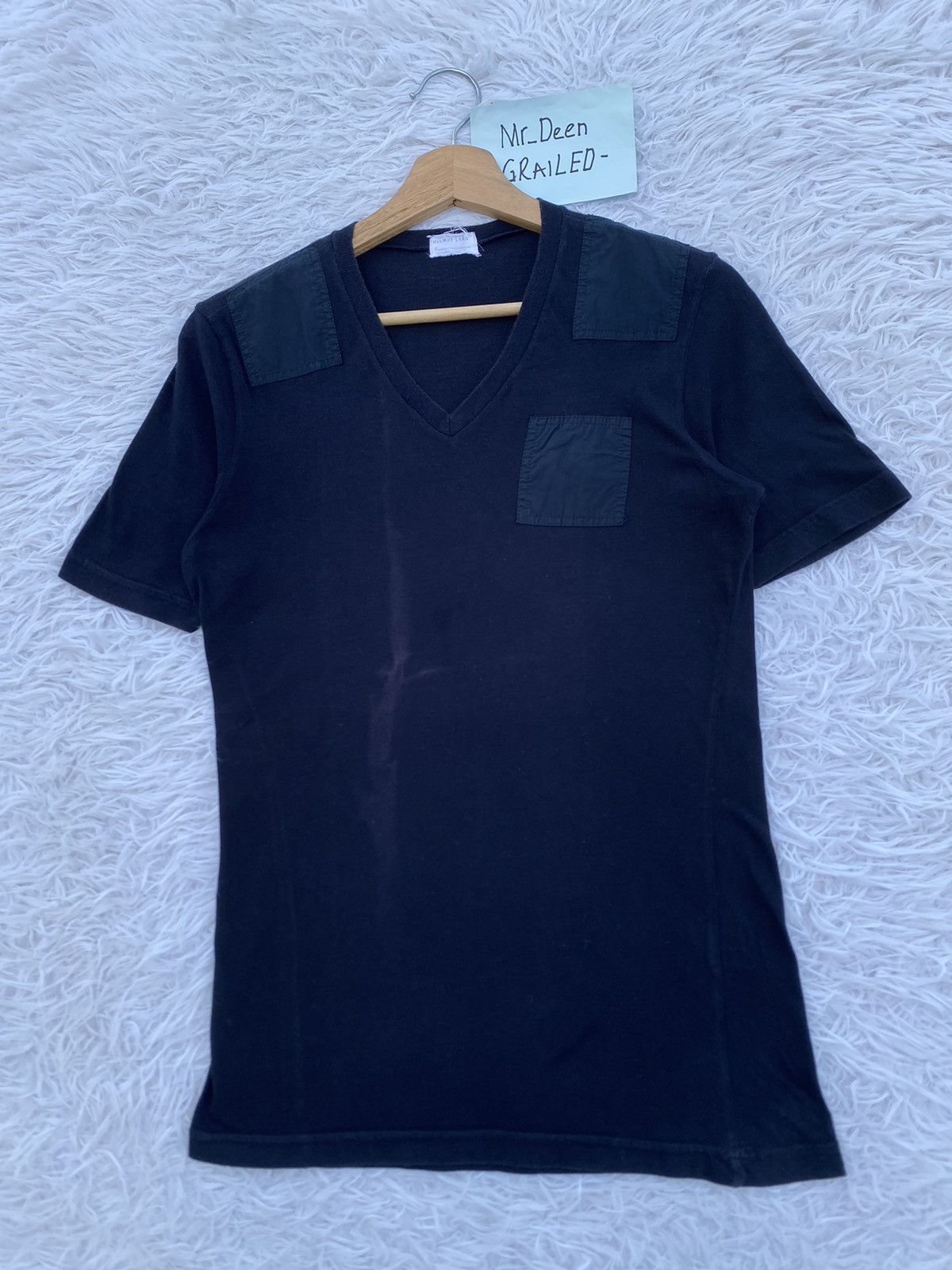 Helmut Lang Rare Vintage Helmut Lang Produce 1998 Pocket Tshirt Size US XS / EU 42 / 0 - 4 Thumbnail