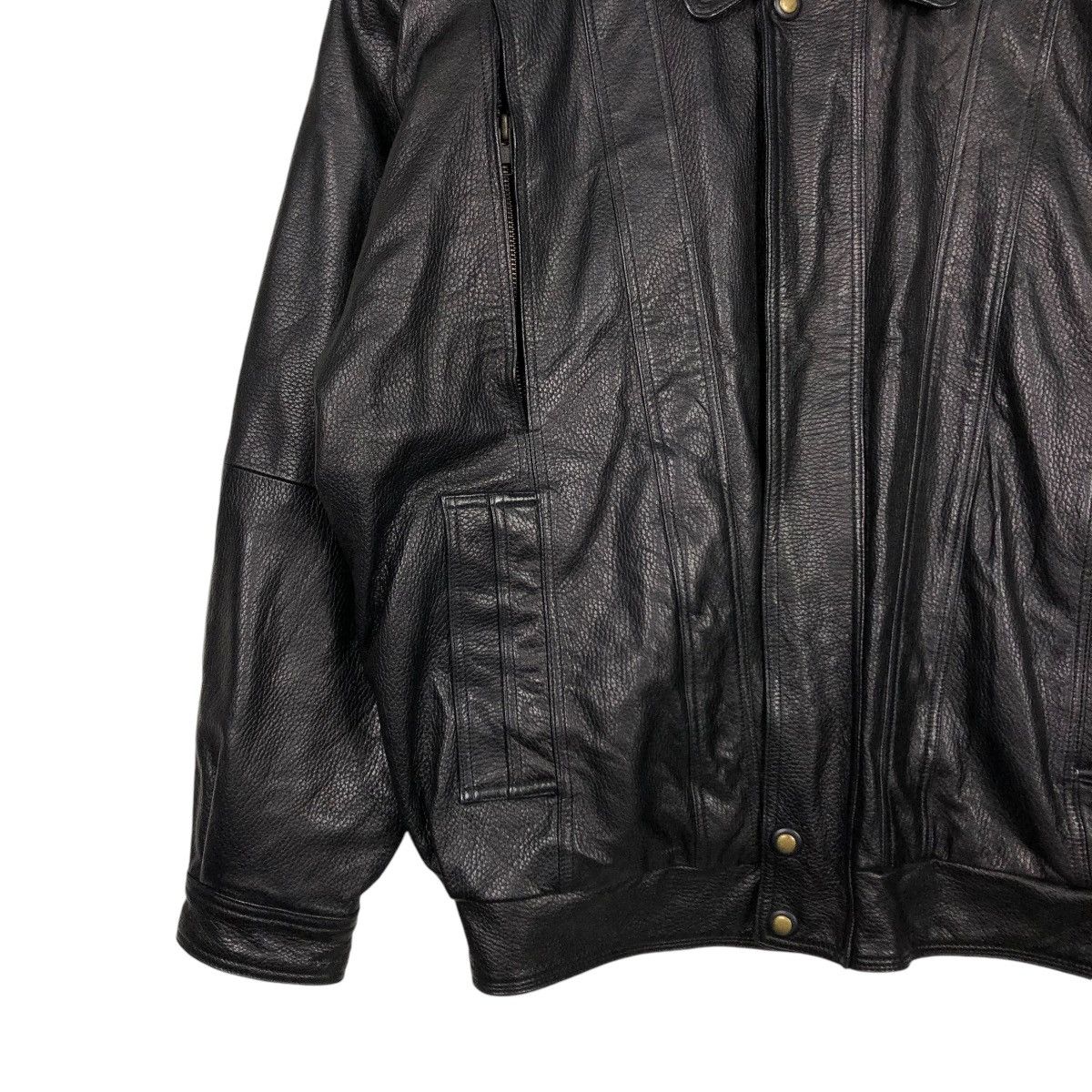 Aero Leathers VINTAGE BIKER GENUINE LEATHER JACKET ECHT LEDER ISSEY MIYAKE Size US M / EU 48-50 / 2 - 6 Thumbnail