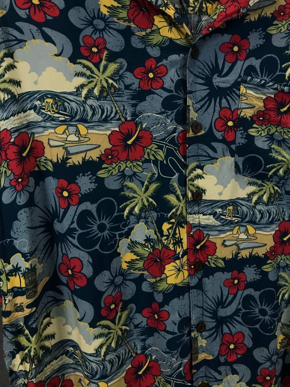 Disney Disney vintage Hawaiian shirt Size US L / EU 52-54 / 3 - 3 Thumbnail